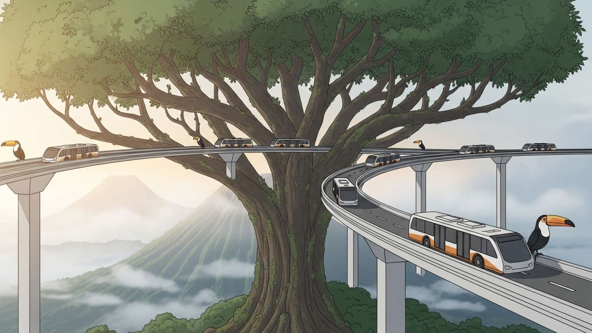 La Cámara de Transporte culpa al atasco nacional de los fallos en el servicio de autobuses