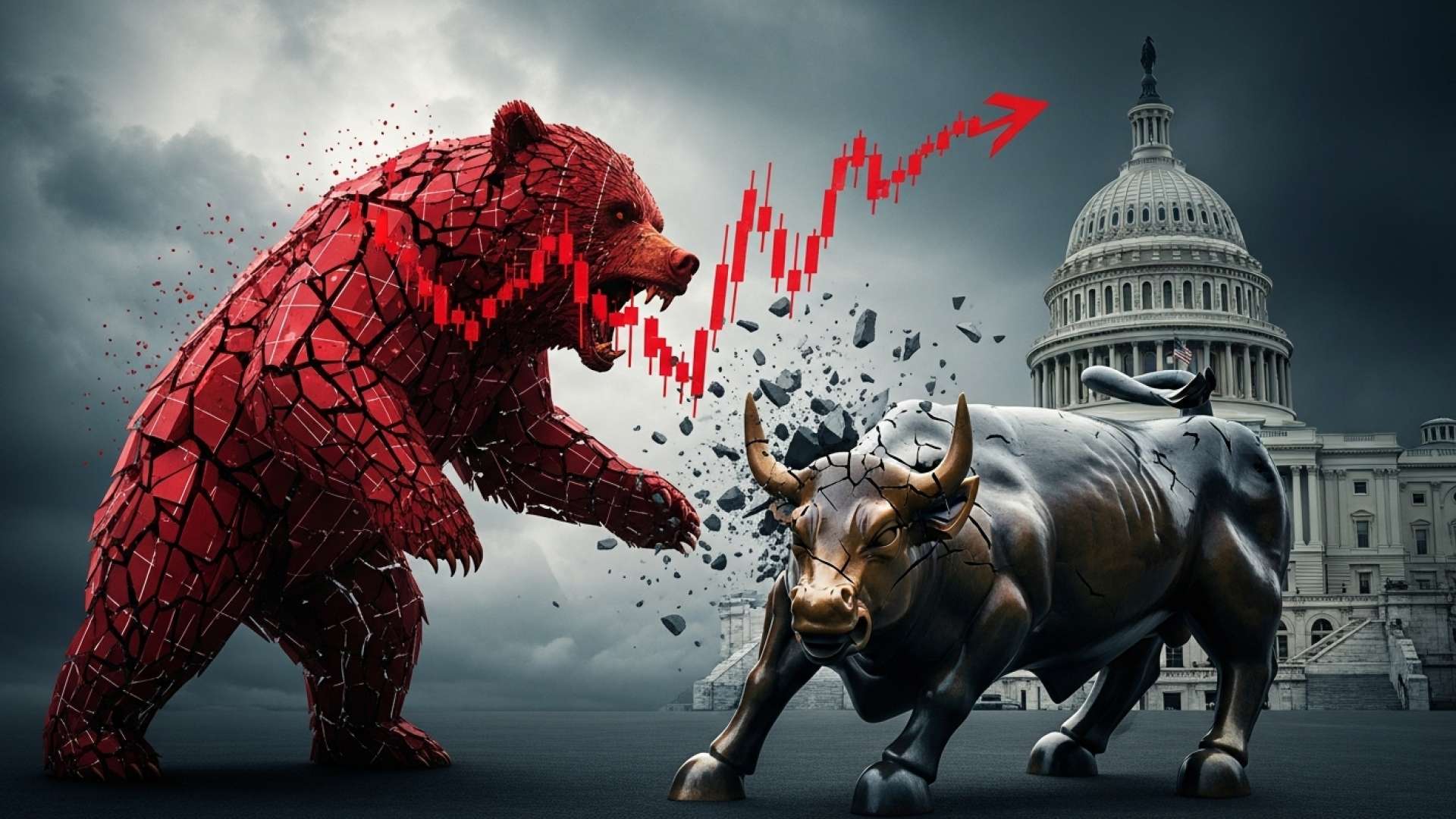 El cierre de EE.UU. asusta a Wall Street Los mercados abren a la baja