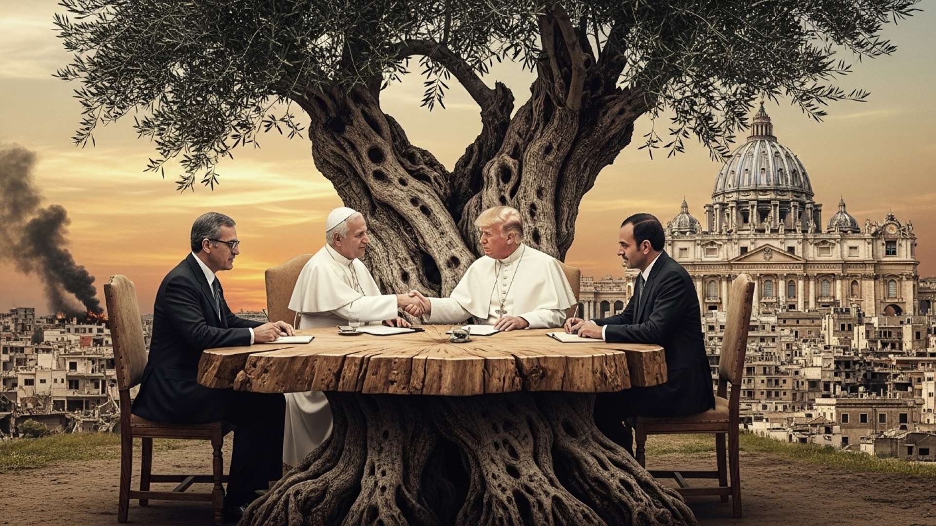 El Vaticano confirma un gran avance en las conversaciones de paz de Gaza