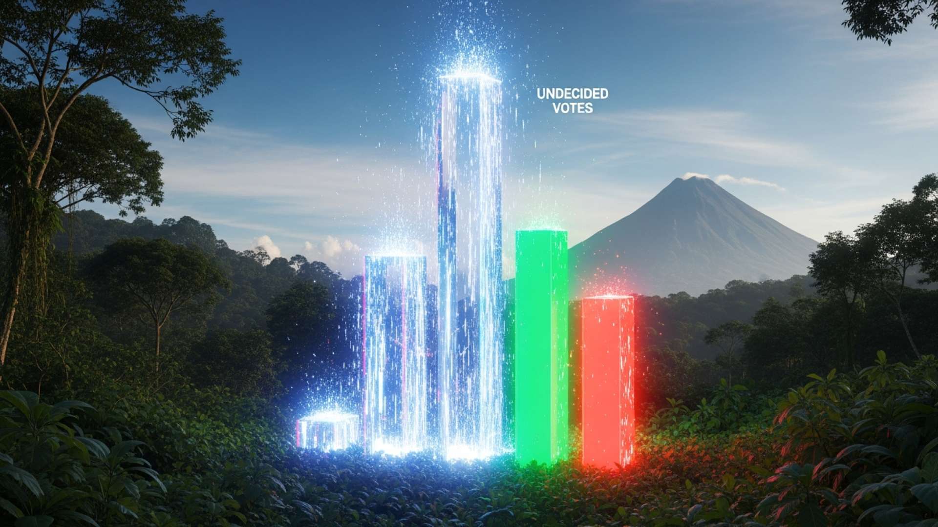 Álvaro Ramos se dirige a los indecisos para reducir la diferencia de 22 puntos en las encuestas