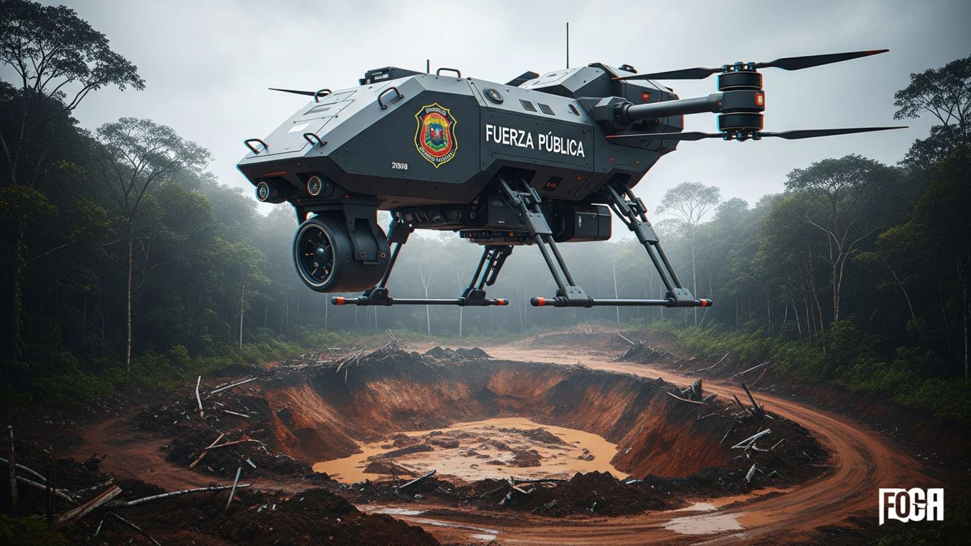 Las autoridades desmantelan un sofisticado laboratorio de minería ilegal cerca de la frontera