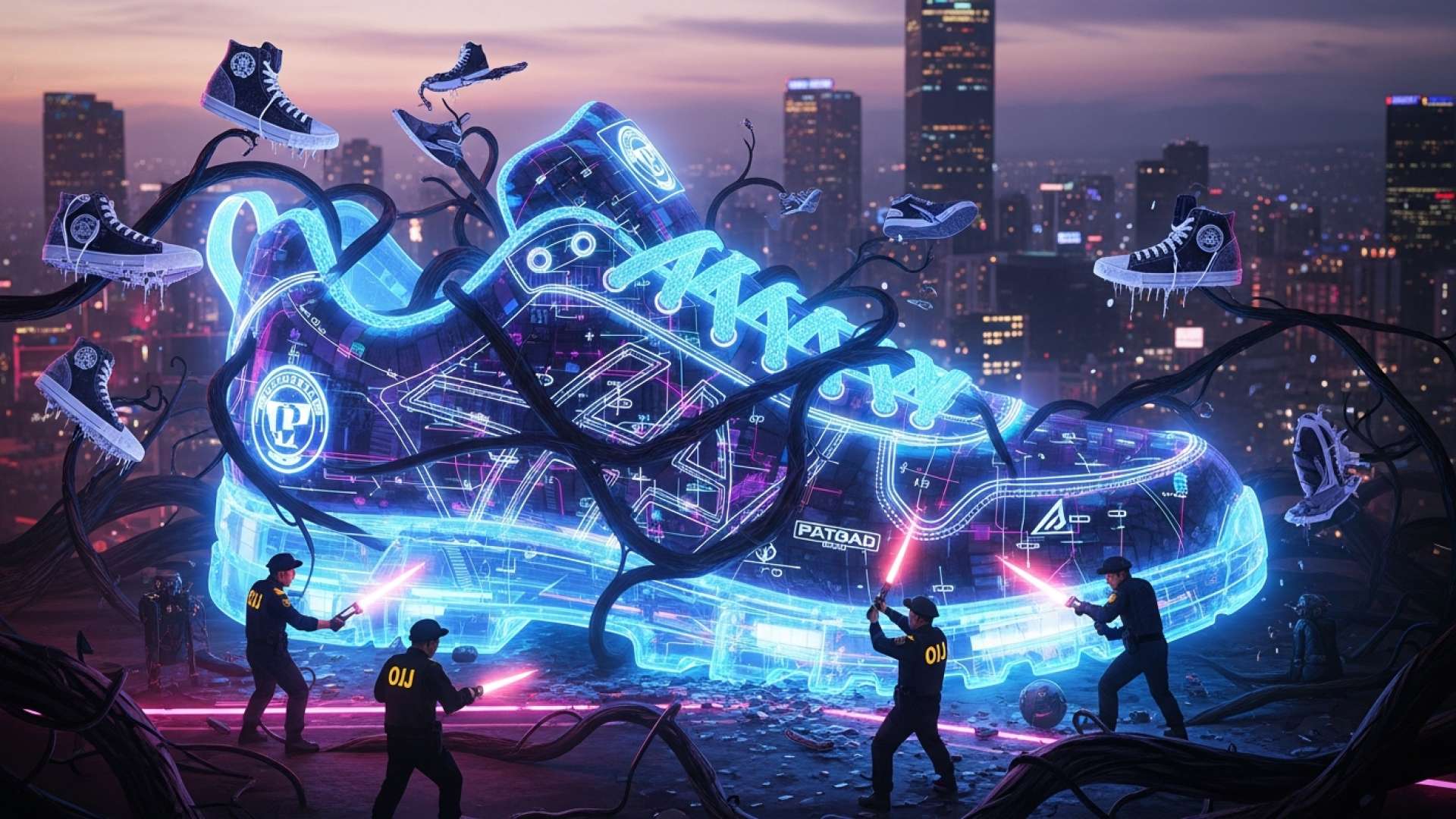 Las autoridades se incautan de más de 20000 zapatos falsos en una operación de gran envergadura