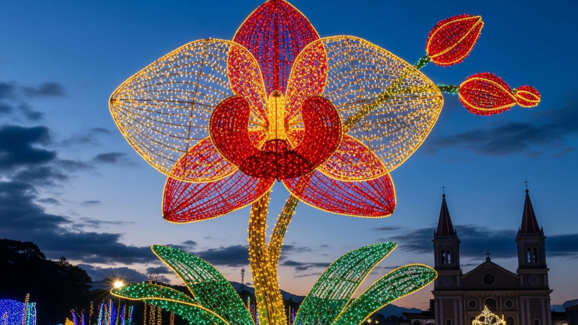 Cartago enciende el espíritu festivo con una multitudinaria celebración navideña