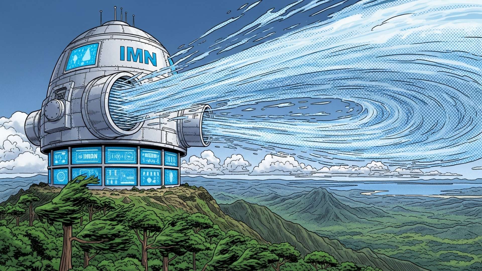 Cuatro frentes fríos azotarán Costa Rica con fuertes vientos