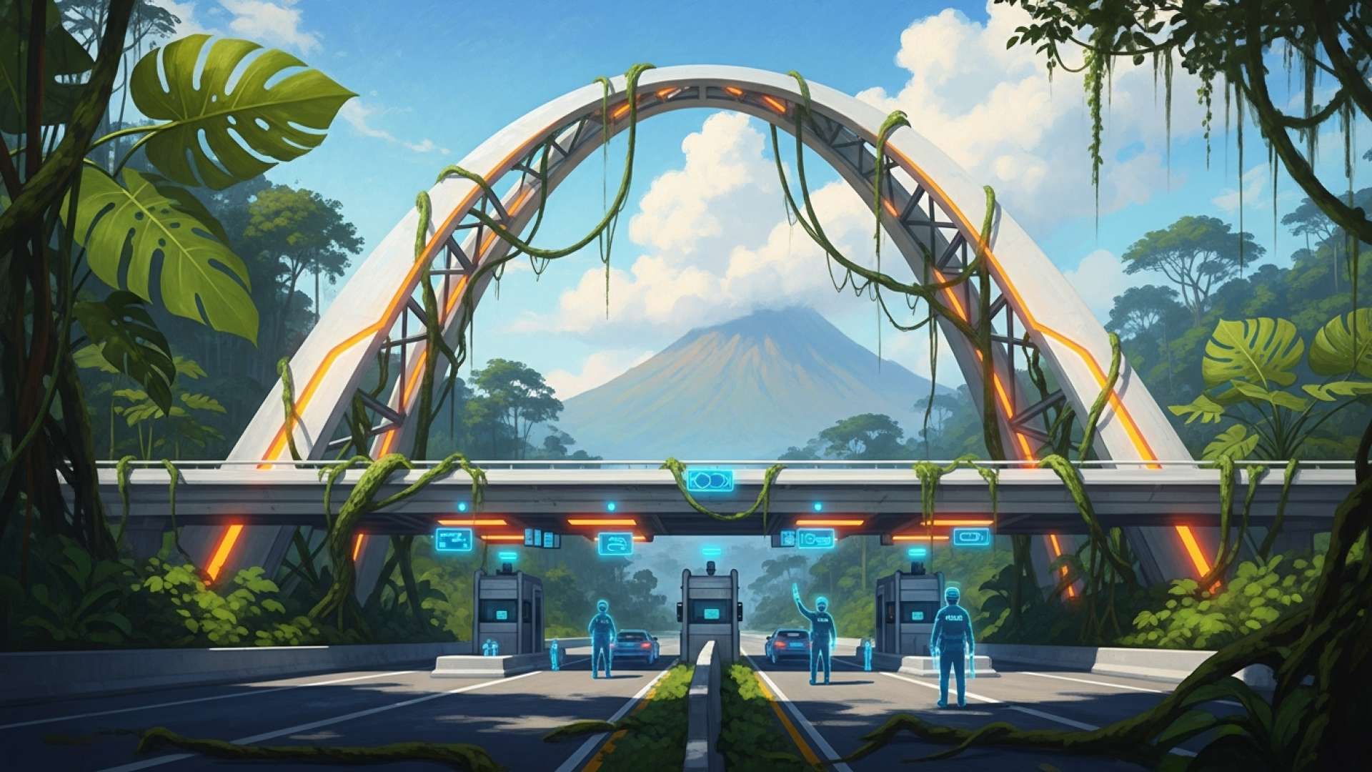 Costa Rica lanza una red masiva de carreteras hasta febrero de 2026