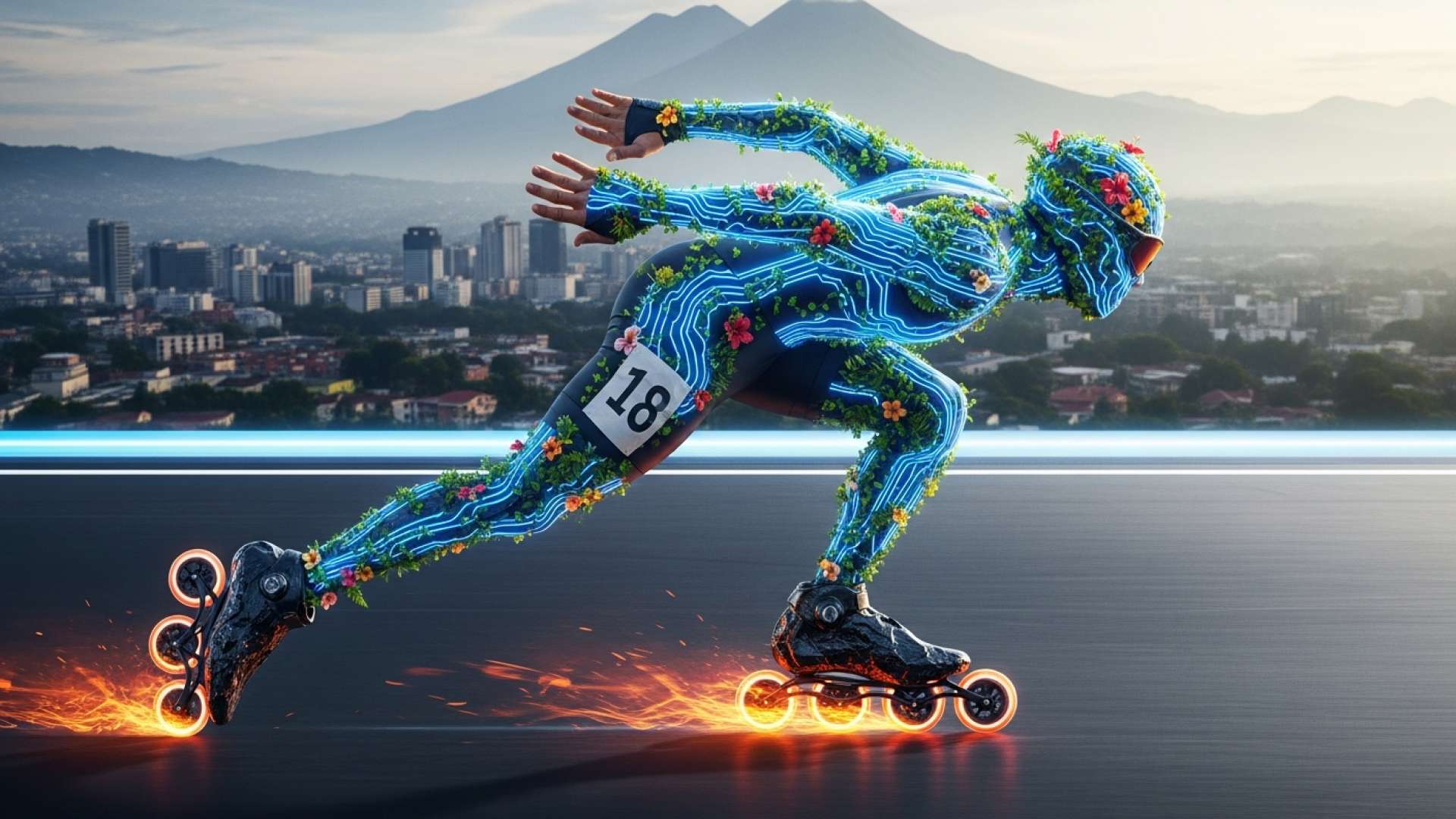 Costa Rica lucha por la supremacía del patinaje de velocidad en casa