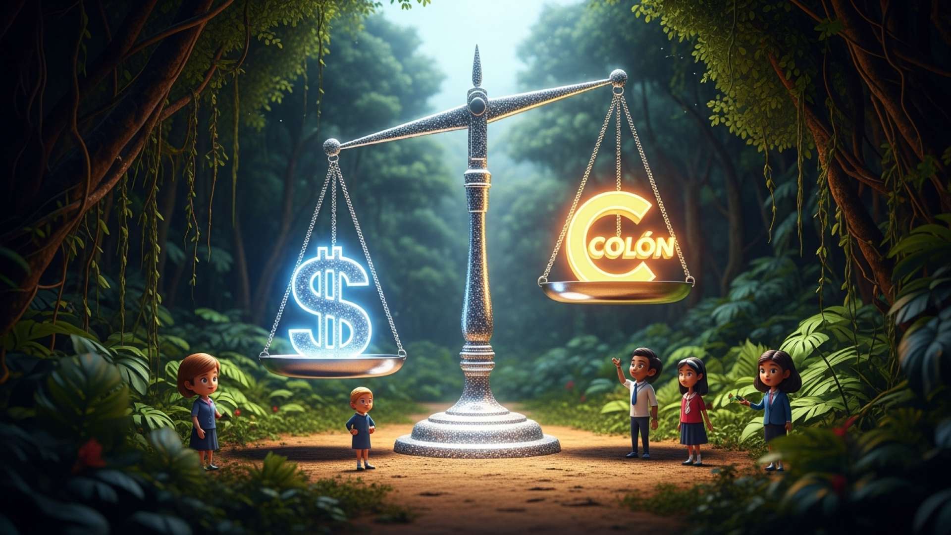 El Colón costarricense cae por debajo de los ¢500