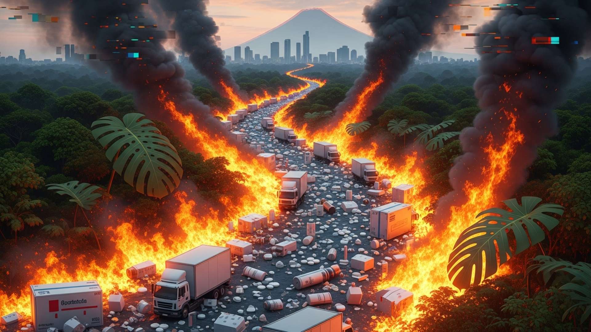 Desamparados El fuego pone a prueba la cadena de suministro farmacéutica de la CCSS