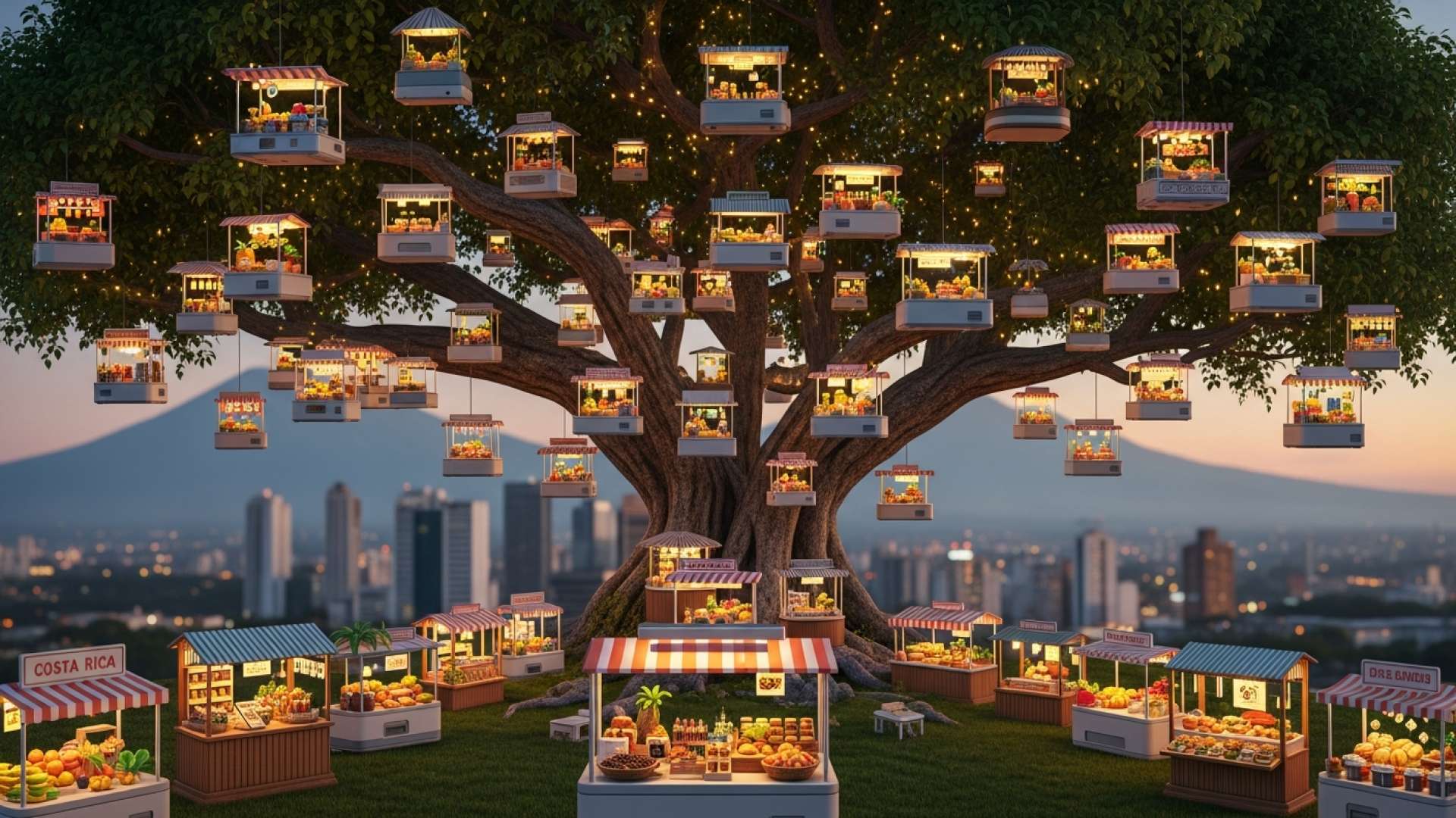 Los salones de comidas surgen como pilares de la economía local costarricense