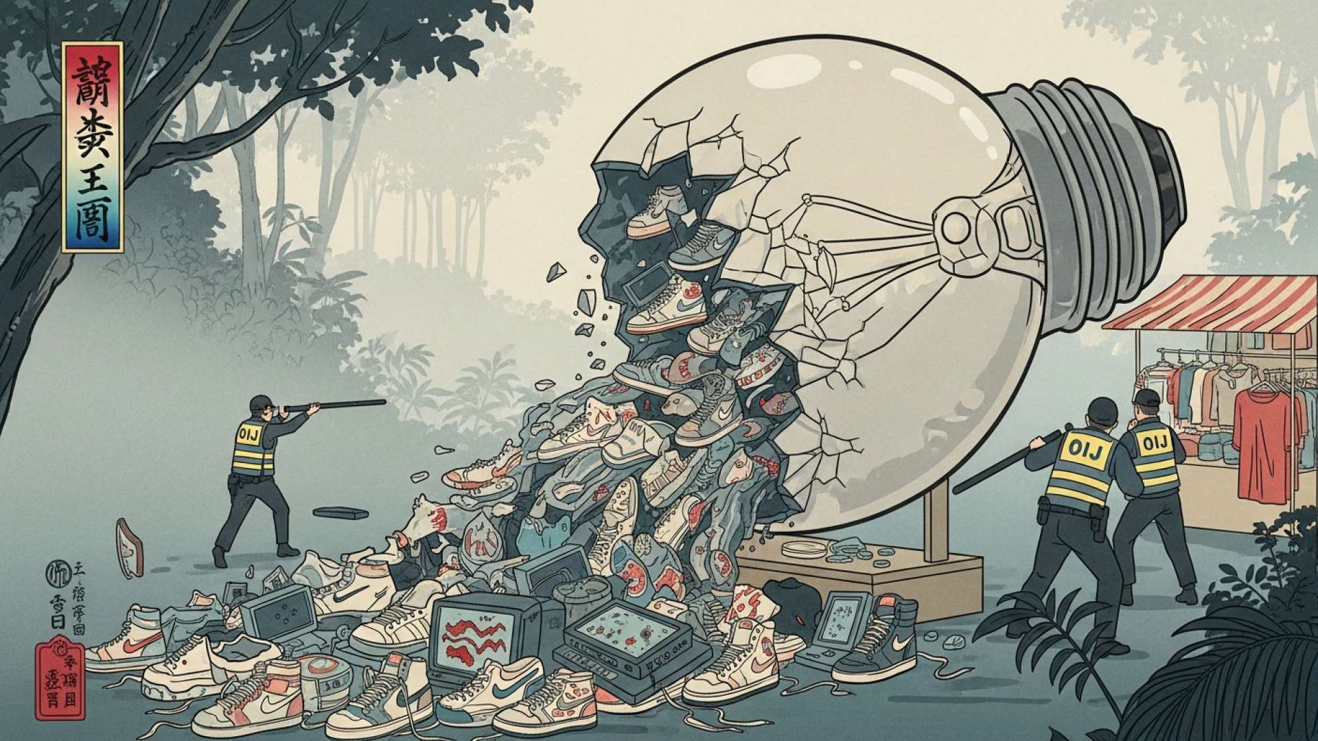 Una denuncia mundial contra una marca desencadena redadas masivas contra las falsificaciones