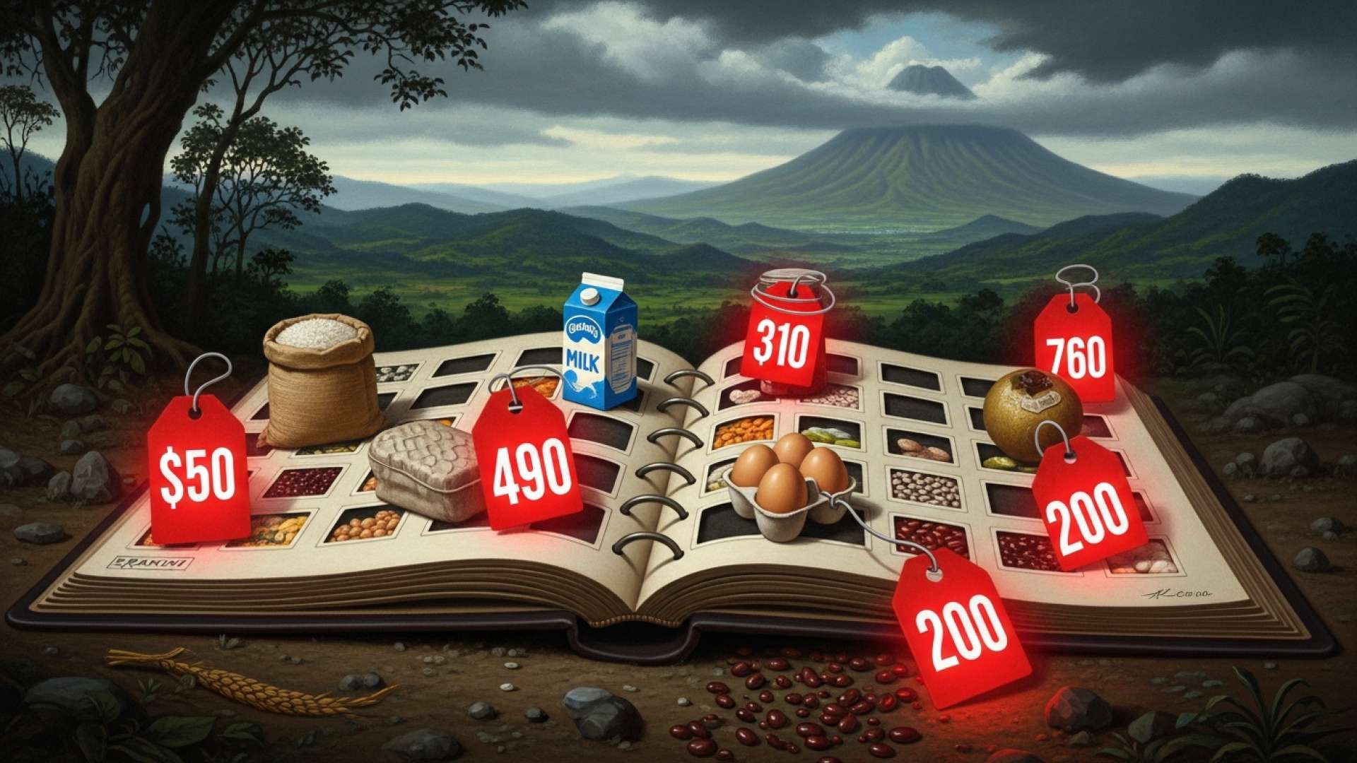 La factura de la compra se reduce en Costa Rica ante la caída de los precios de los alimentos