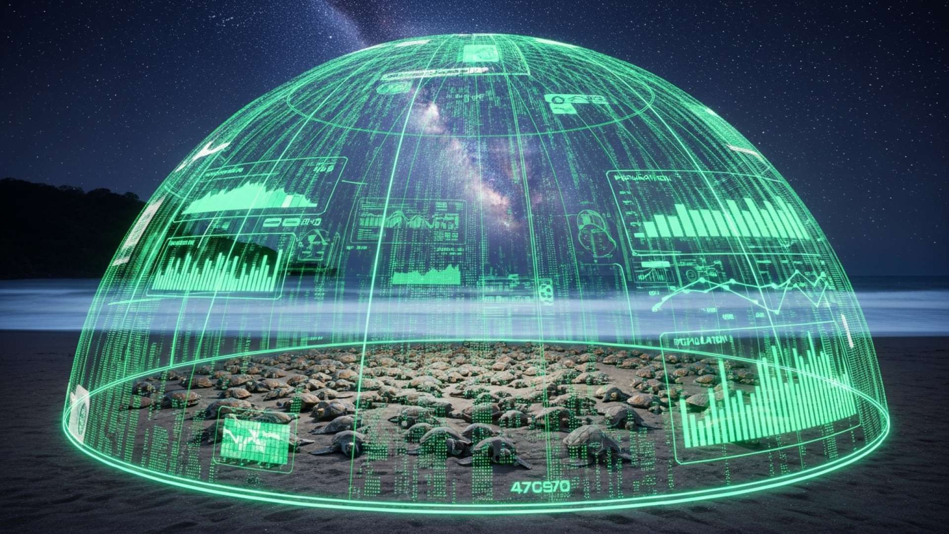 Surge la esperanza en las costas de Guanacaste con la eclosión de tortugas en peligro de extinción