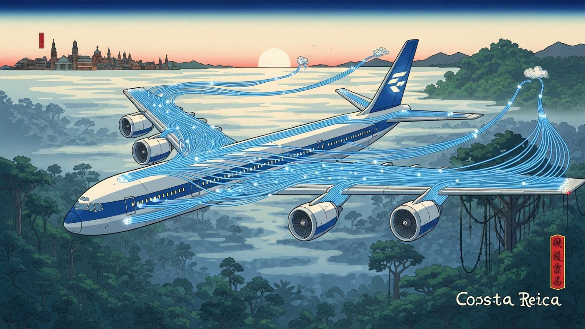 KLM ofrece cinco vuelos semanales a Costa Rica durante todo el año