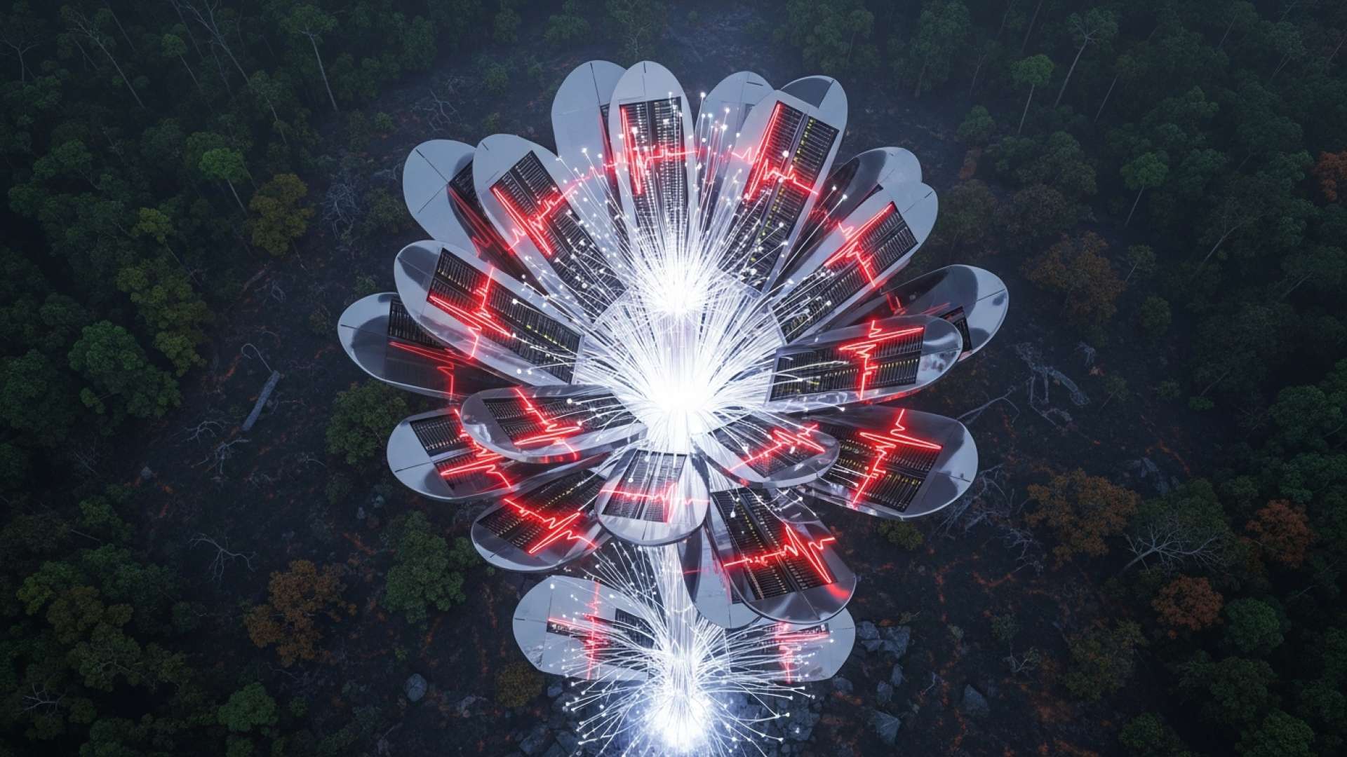 El incendio cercano no afecta a las operaciones del hospital de Lindora