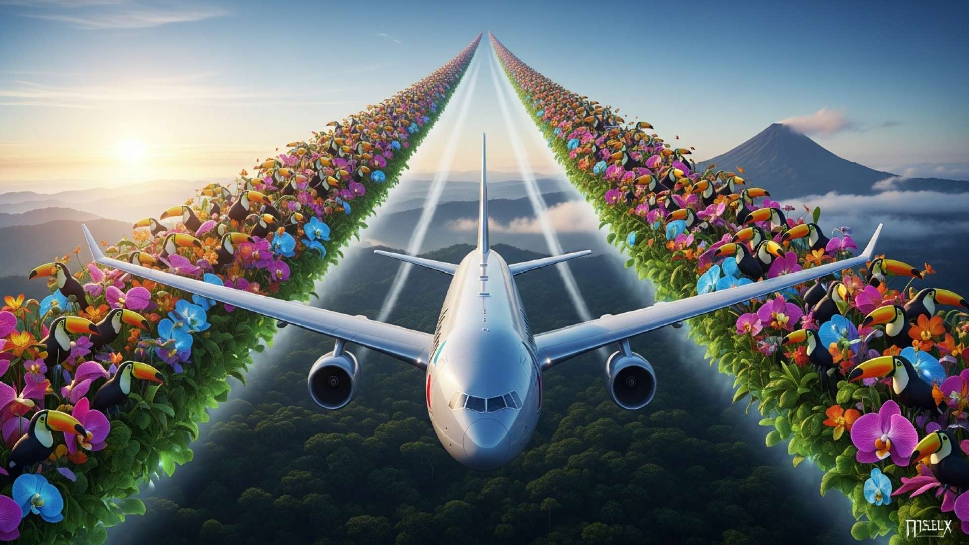 Nuevas rutas aéreas remodelan el panorama turístico de Costa Rica