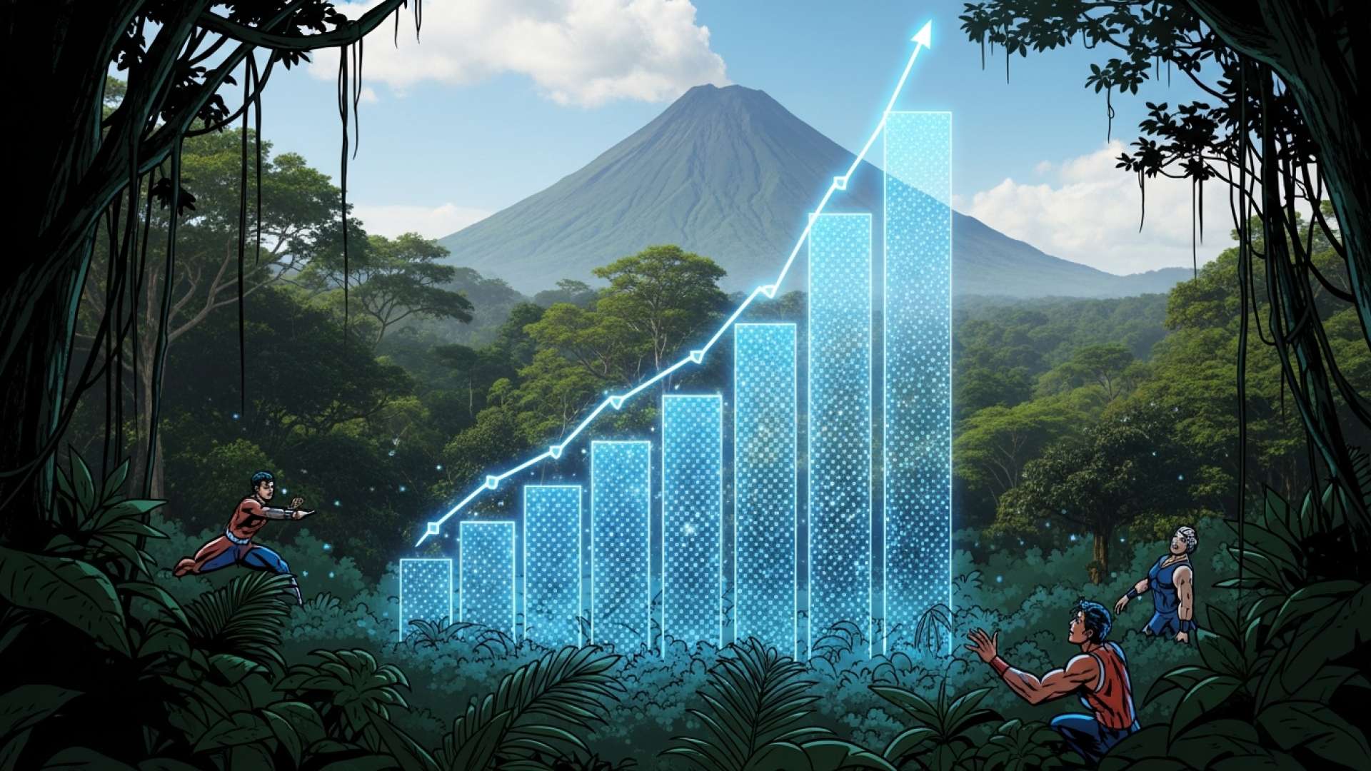 Las llegadas en octubre impulsan las esperanzas del turismo costarricense