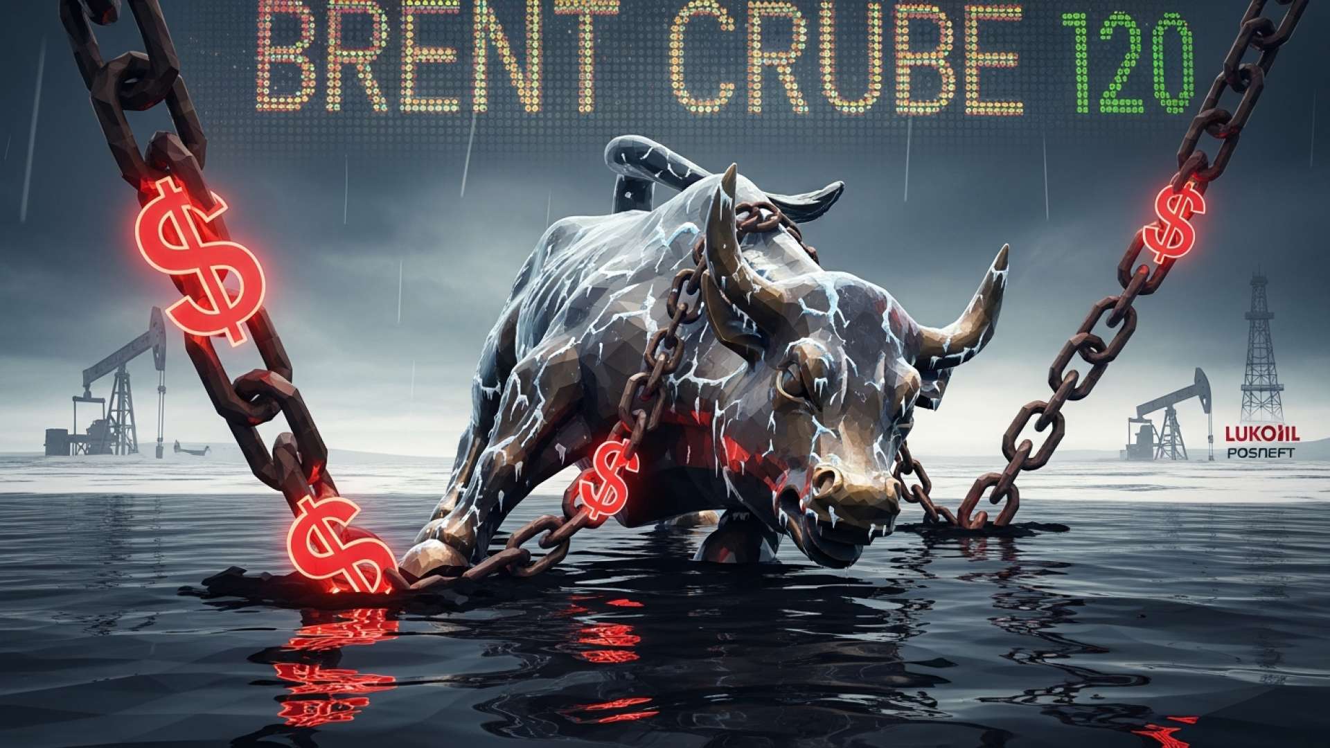 El petróleo cede ante la presión de Wall Street y las sanciones rusas