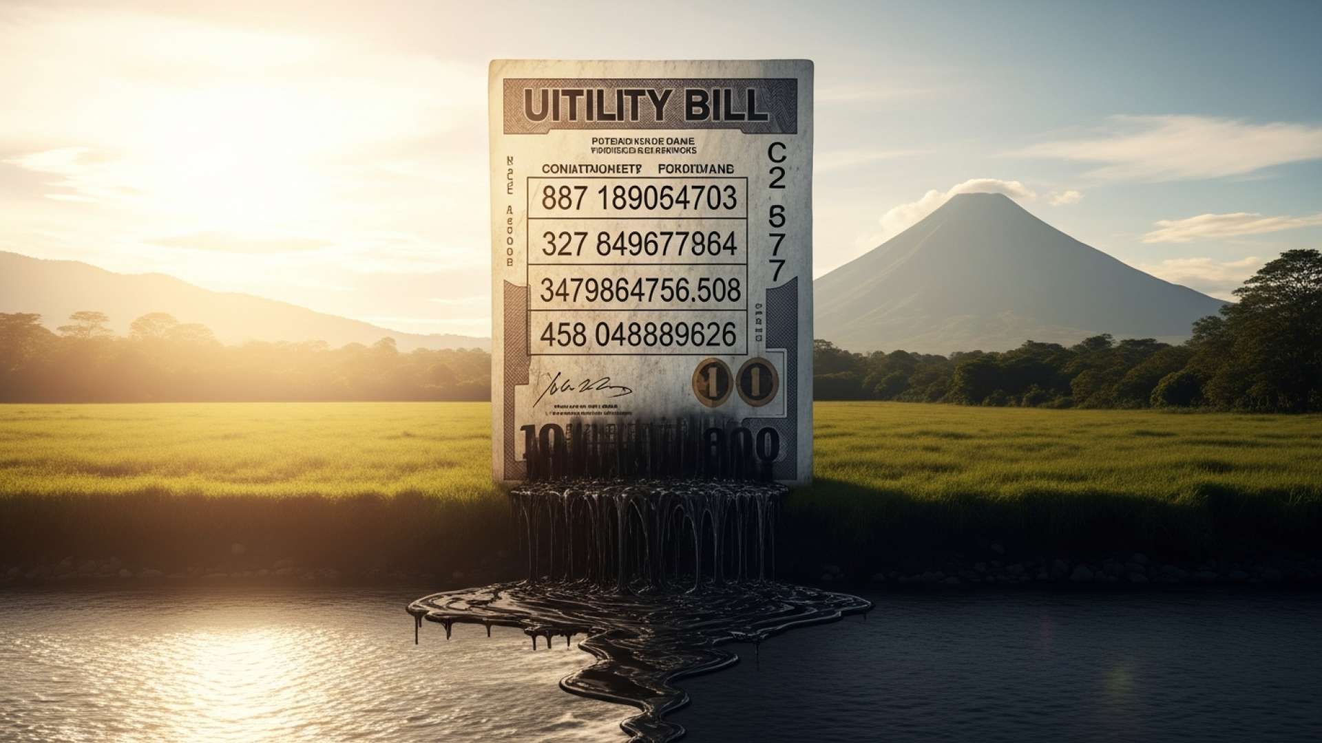 Oreamuno declara el agua potable y concede un descuento