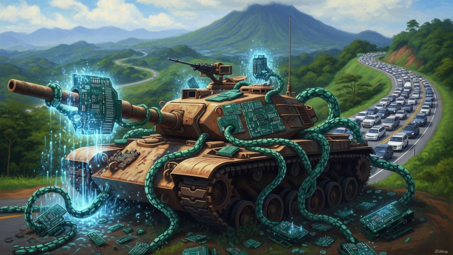 Cambio de carril en la Ruta 27 previsto para el puente de diciembre