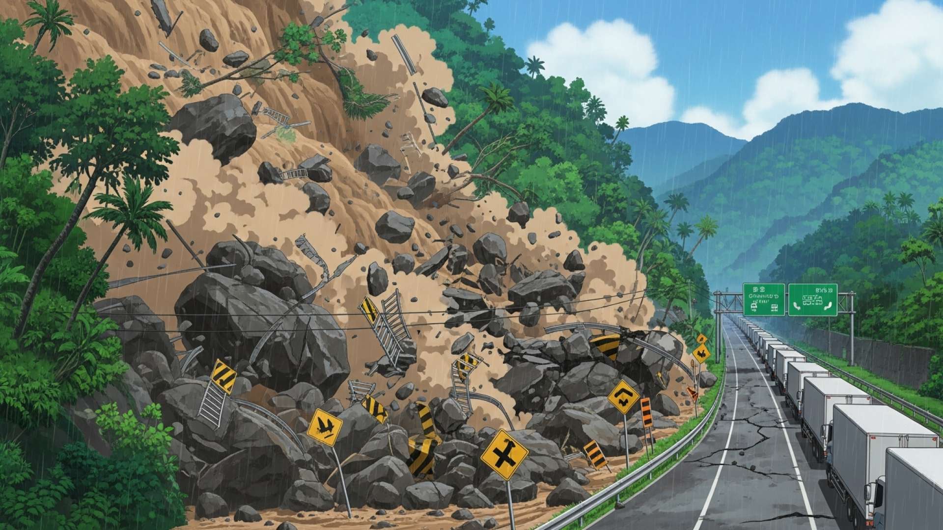 La Ruta 32, a punto de reabrirse el sábado por el mal tiempo