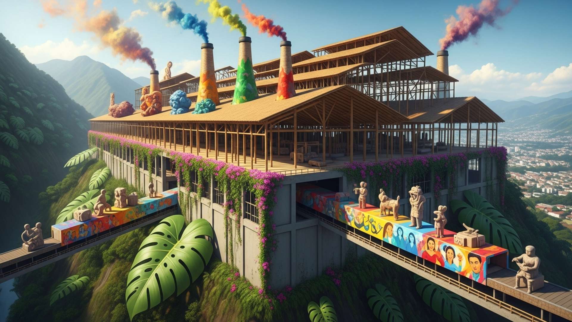 Satis Factory ofrece a los artistas un hogar y una misión en Costa Rica