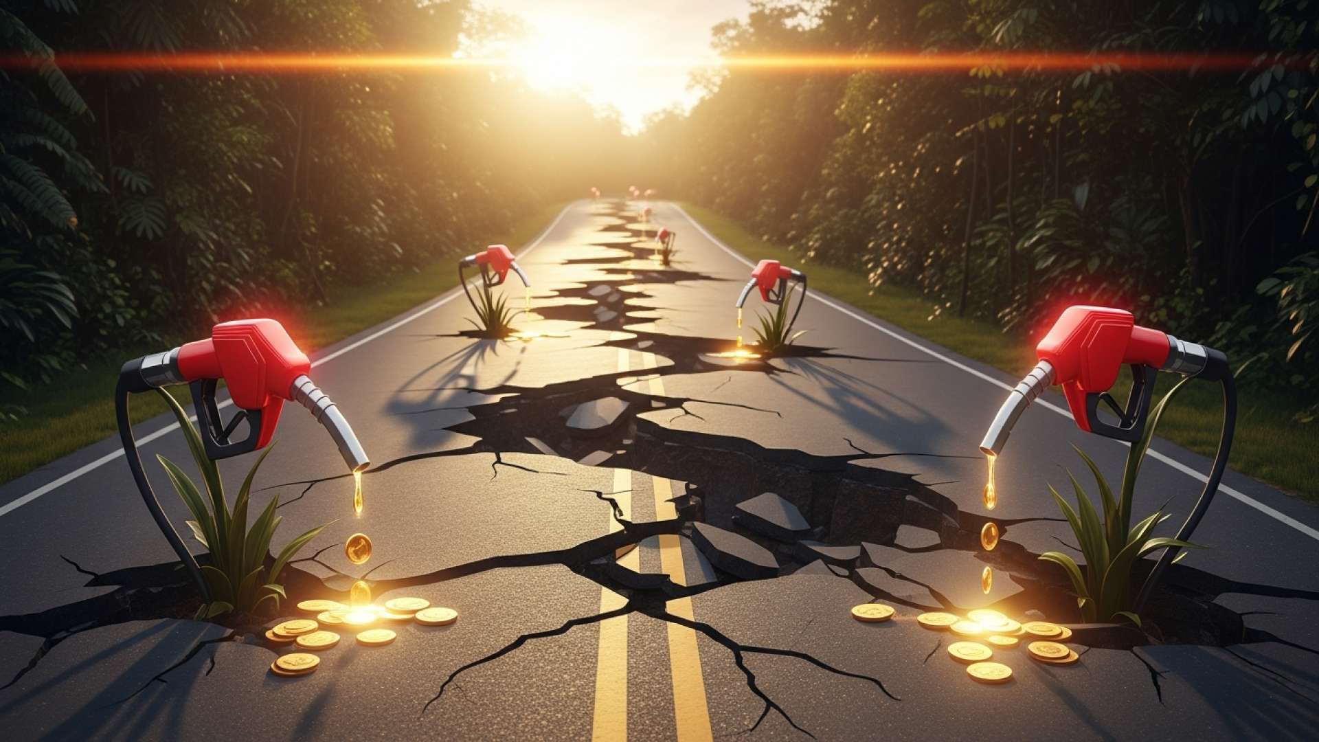 La ligera bajada del precio de los carburantes ofrece un pequeño alivio a los conductores