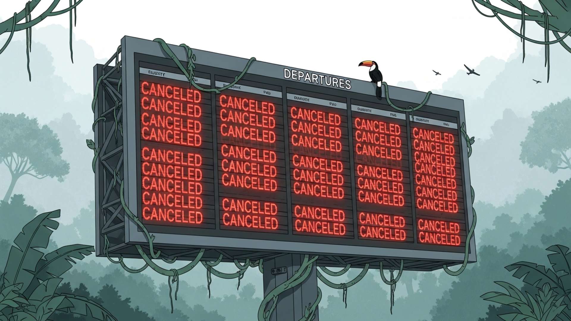 El cierre de EE UU obliga a los costarricenses a viajar con urgencia