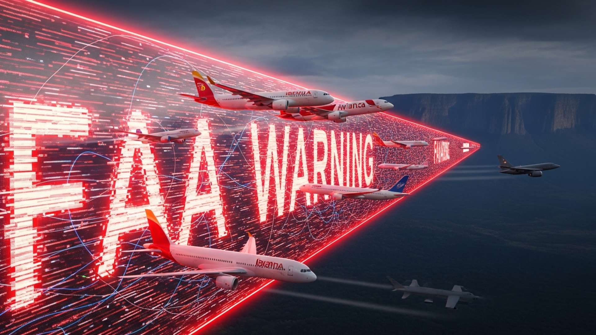 Venezuela aislada: las principales aerolíneas suspenden sus vuelos ante la escalada militar de EE.UU.