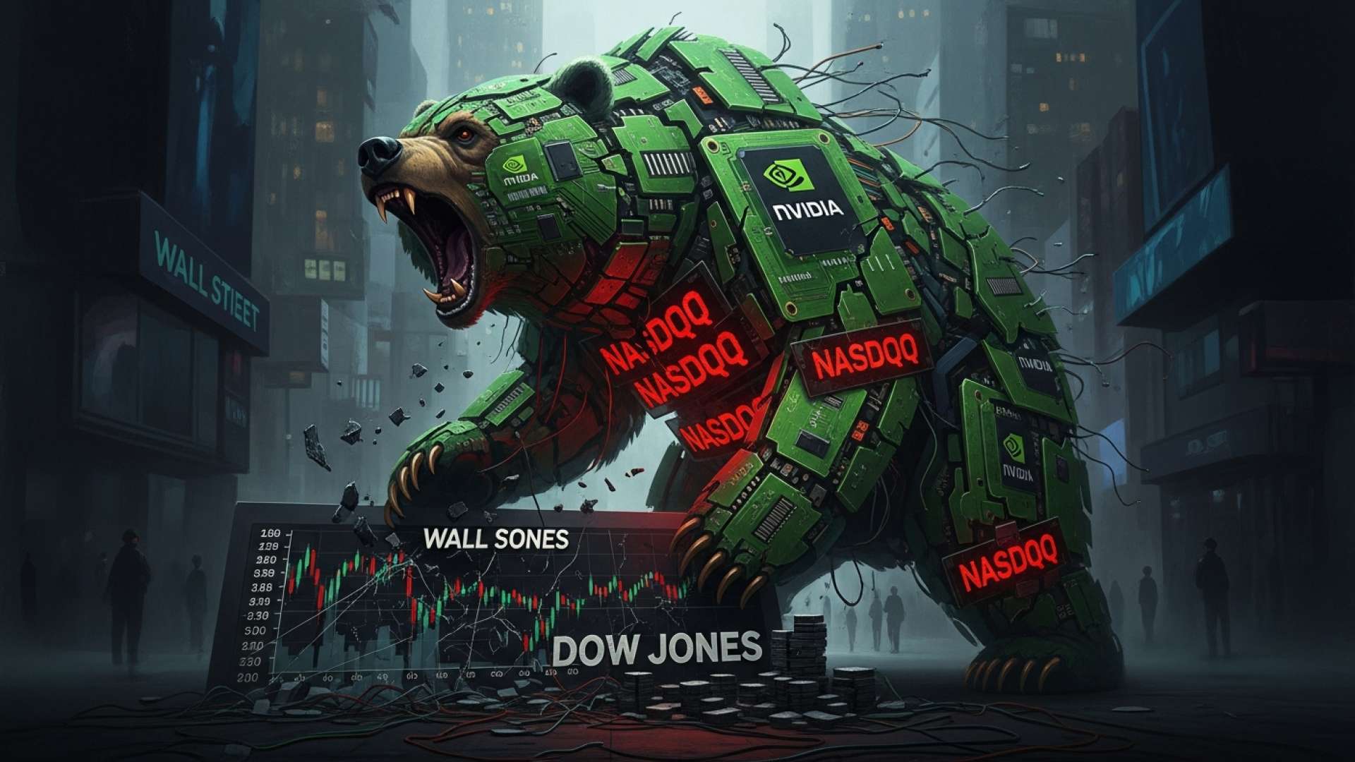 Wall Street se desvía entre el optimismo por el cierre y el nerviosismo de las tecnológicas