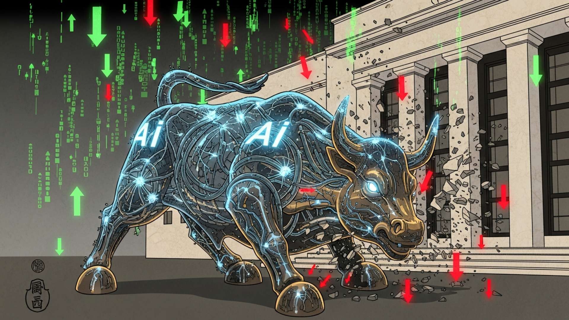 Wall Street cae ante el nerviosismo por la IA y la incertidumbre de la Fed