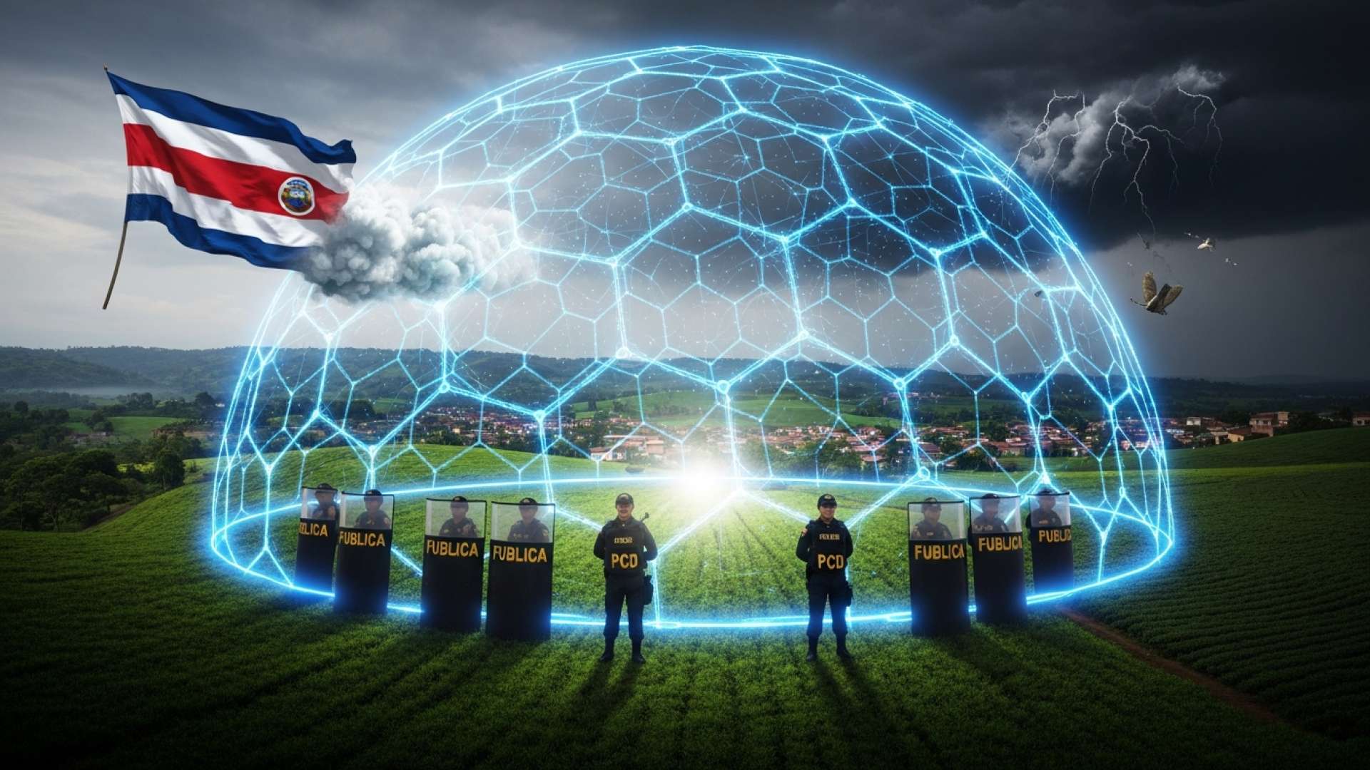 Las autoridades arrasan un búnker de droga en El Guarco para recuperar territorio