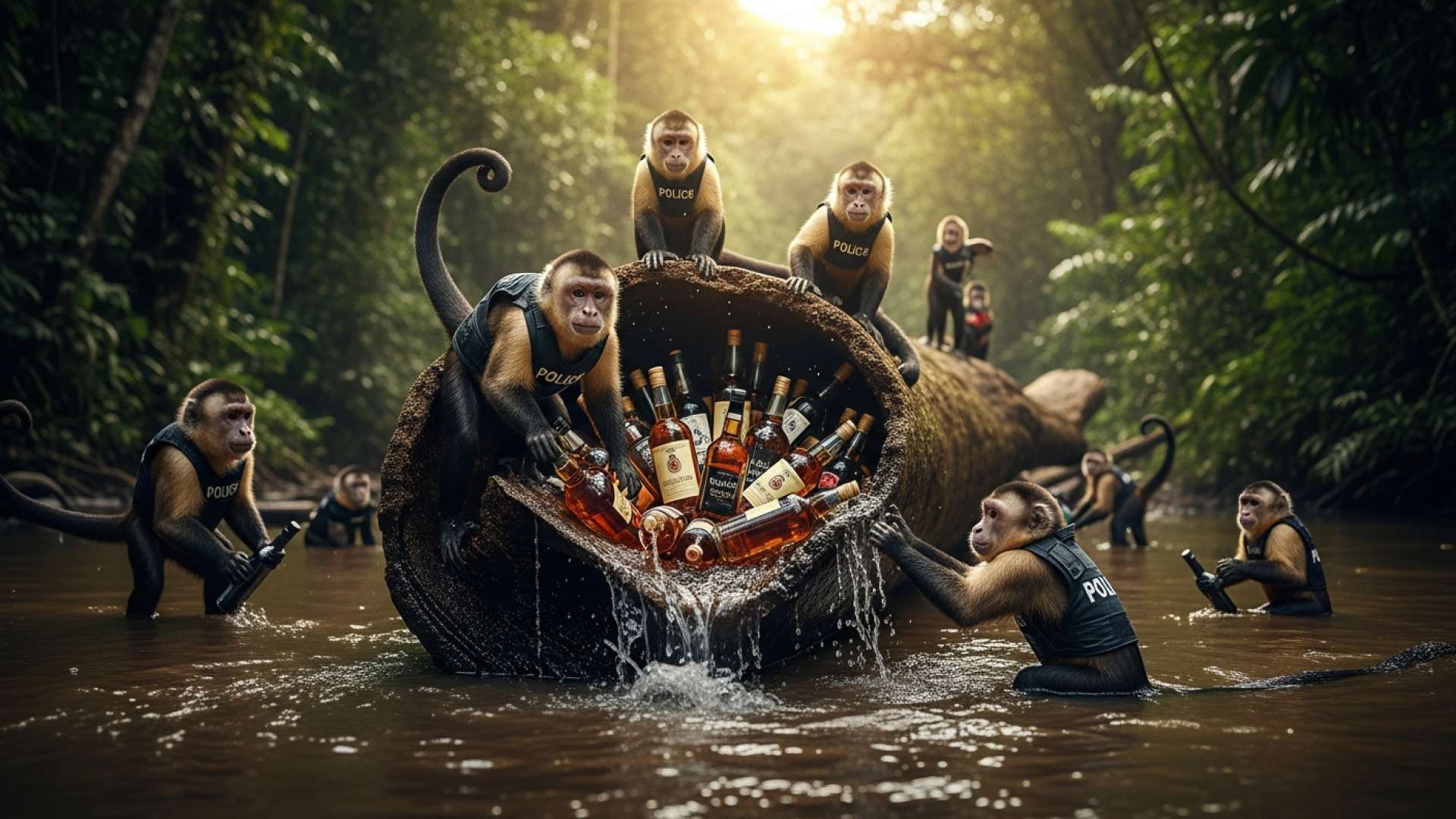 Las autoridades se incautan de un envío masivo de alcohol no gravado