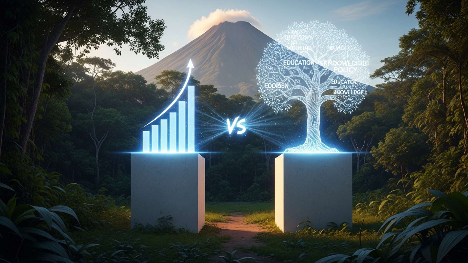 Los candidatos presentan futuros muy distintos para Costa Rica