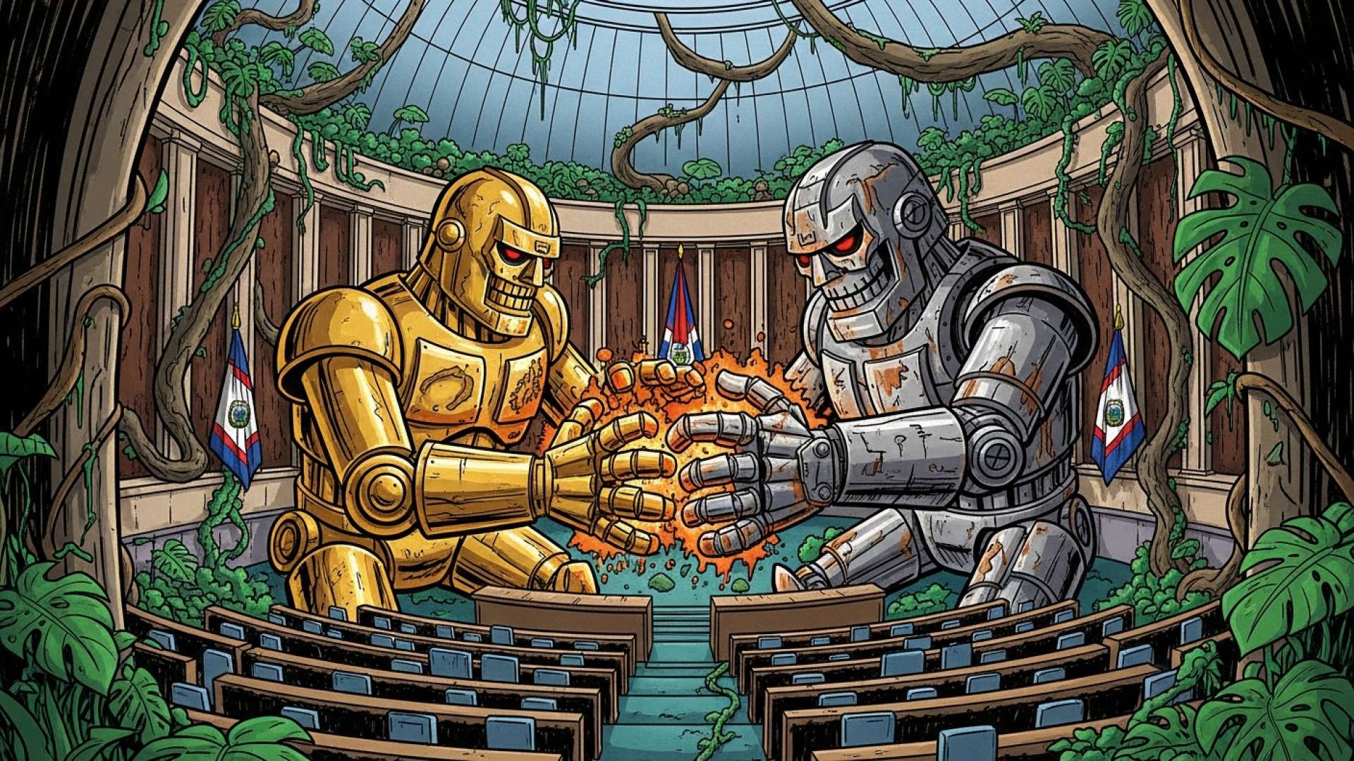 Chaves boicotea la votación de la inmunidad en medio del escándalo del audio filtrado