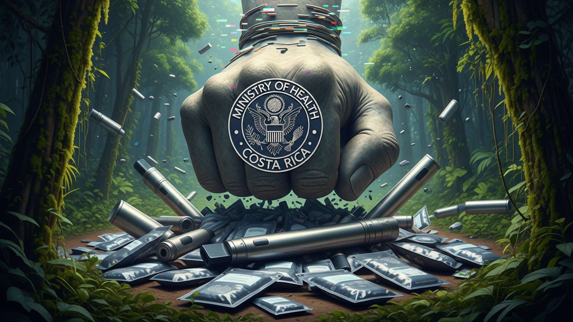 Costa Rica reprime el mercado ilícito del vapeo con una incautación masiva