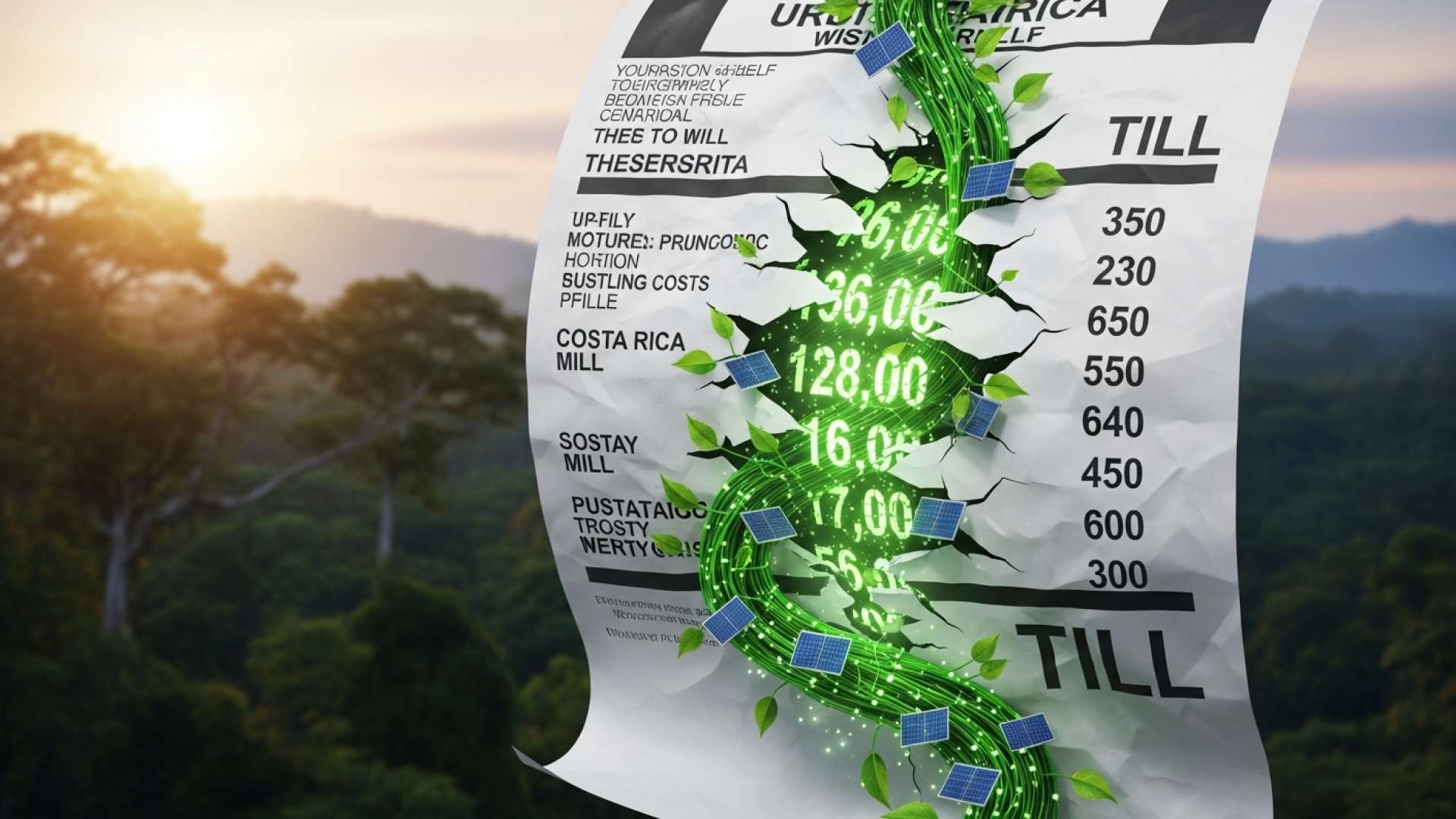 Los hogares costarricenses recibirán una reducción de la factura eléctrica en 2026