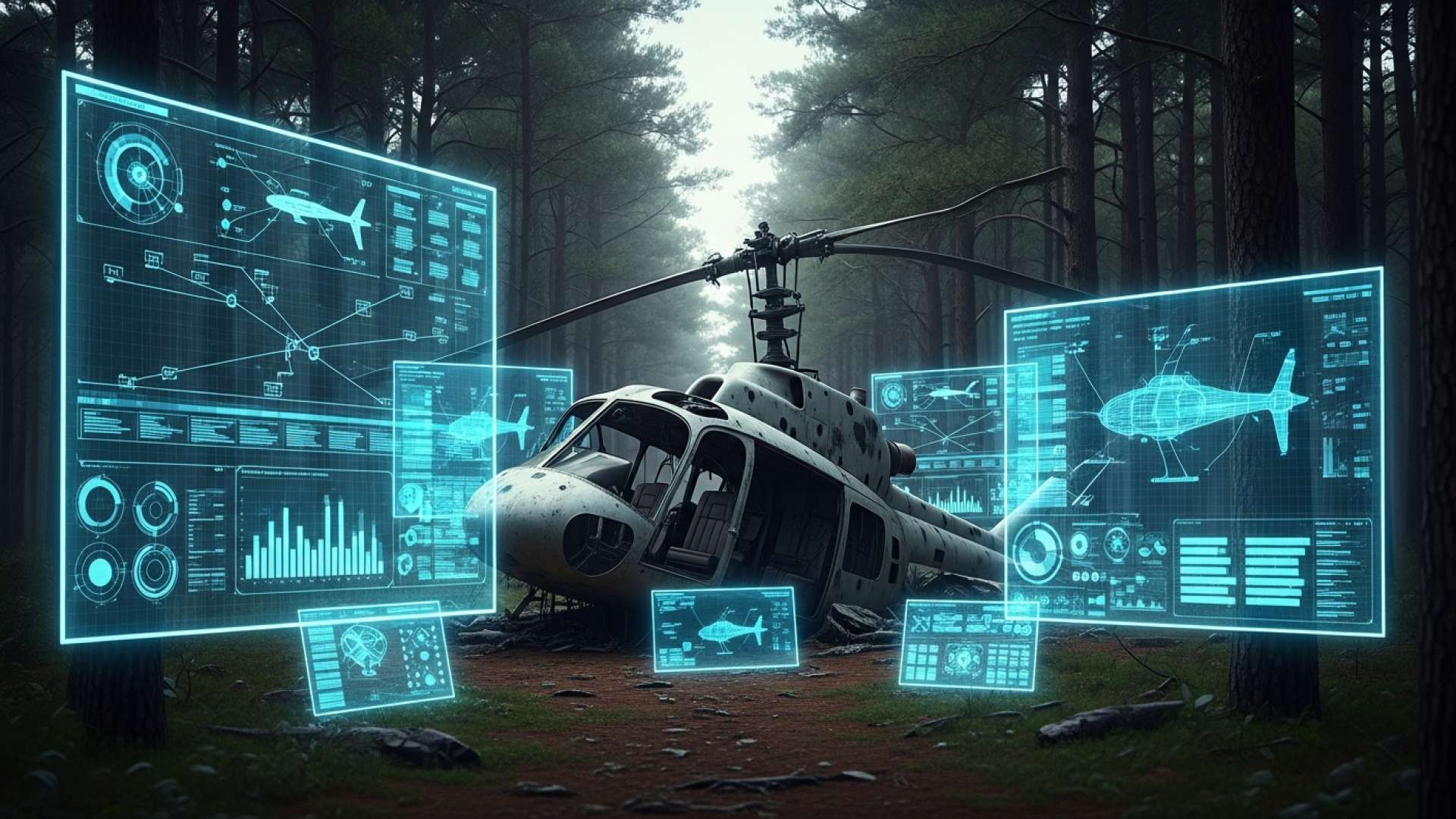 Un accidente mortal de helicóptero en pleno vuelo hace temer por la seguridad aérea