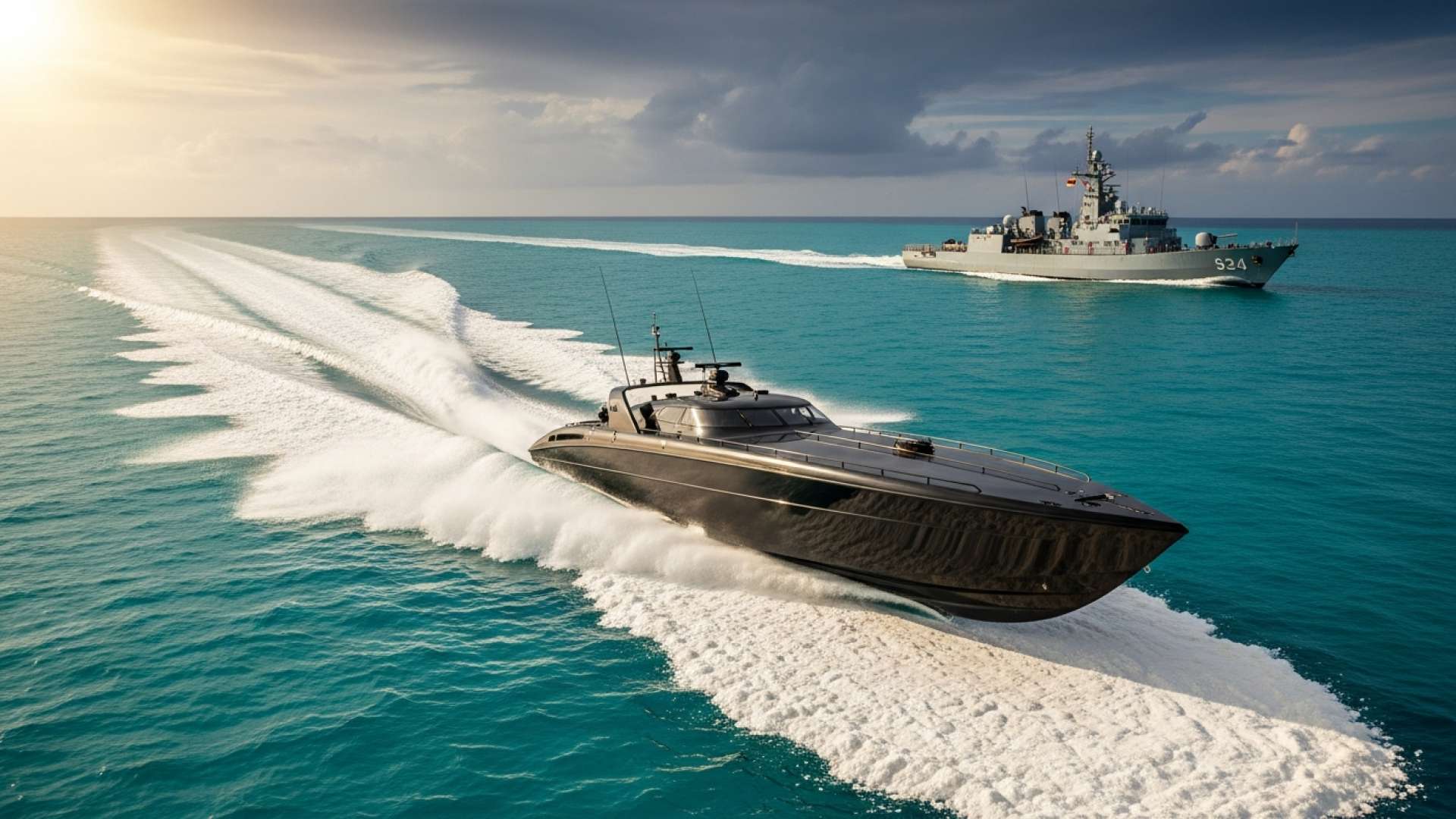 Una dramática persecución en el Caribe se salda con un alijo de droga de 125 millones de dólares