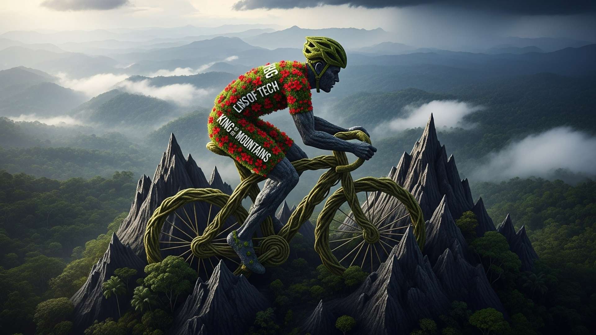 El ciclista ecuatoriano Jimmy Montenegro conquista su primera etapa de montaña