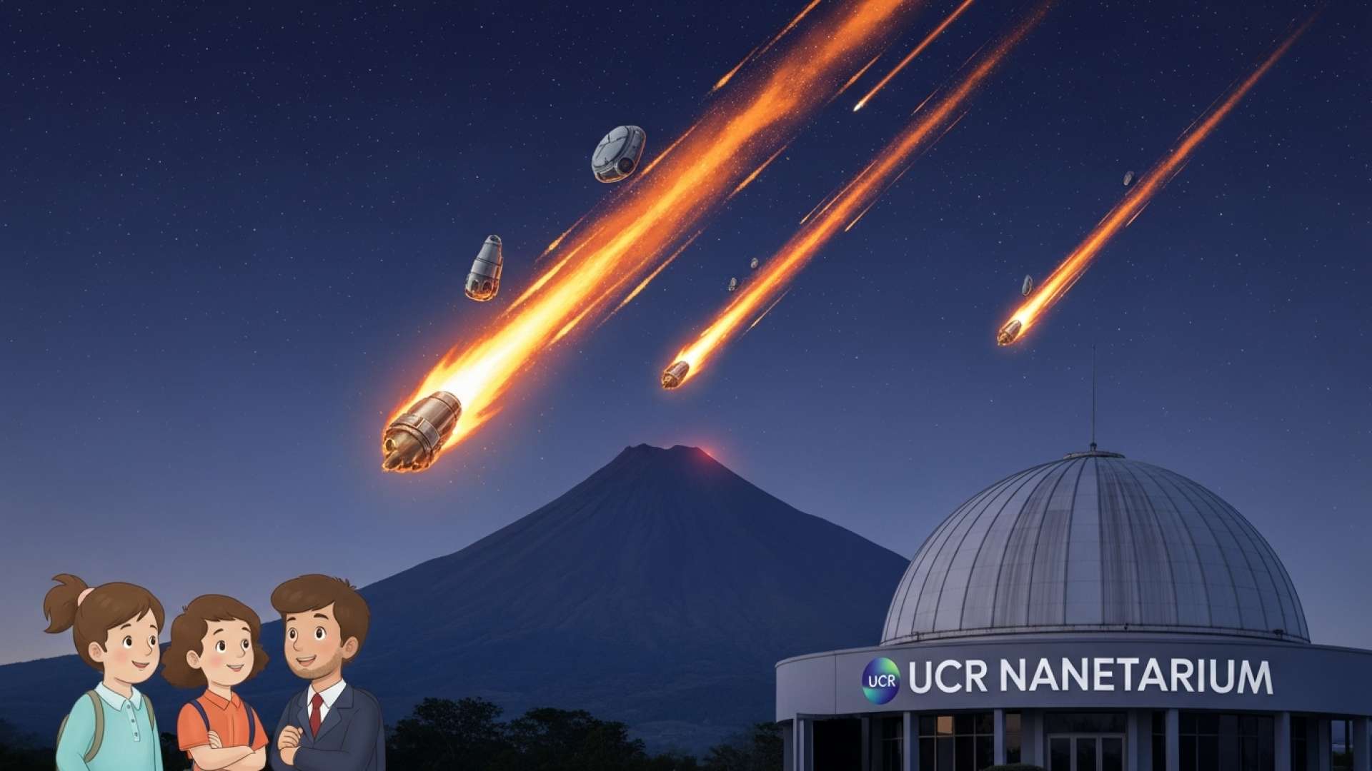 Un experto confirma que la basura espacial causó un cielo luminoso sobre Cartago