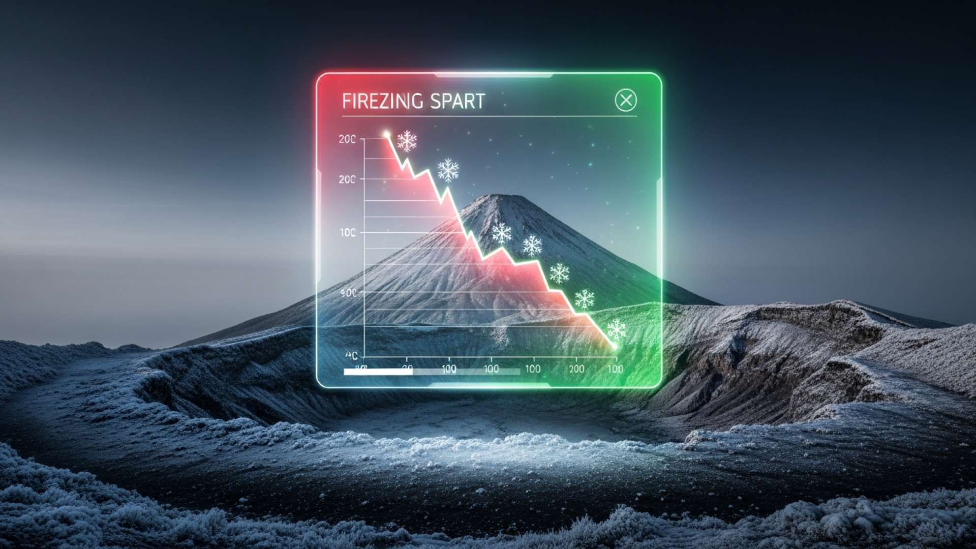 El frío se apodera de Costa Rica en Navidad