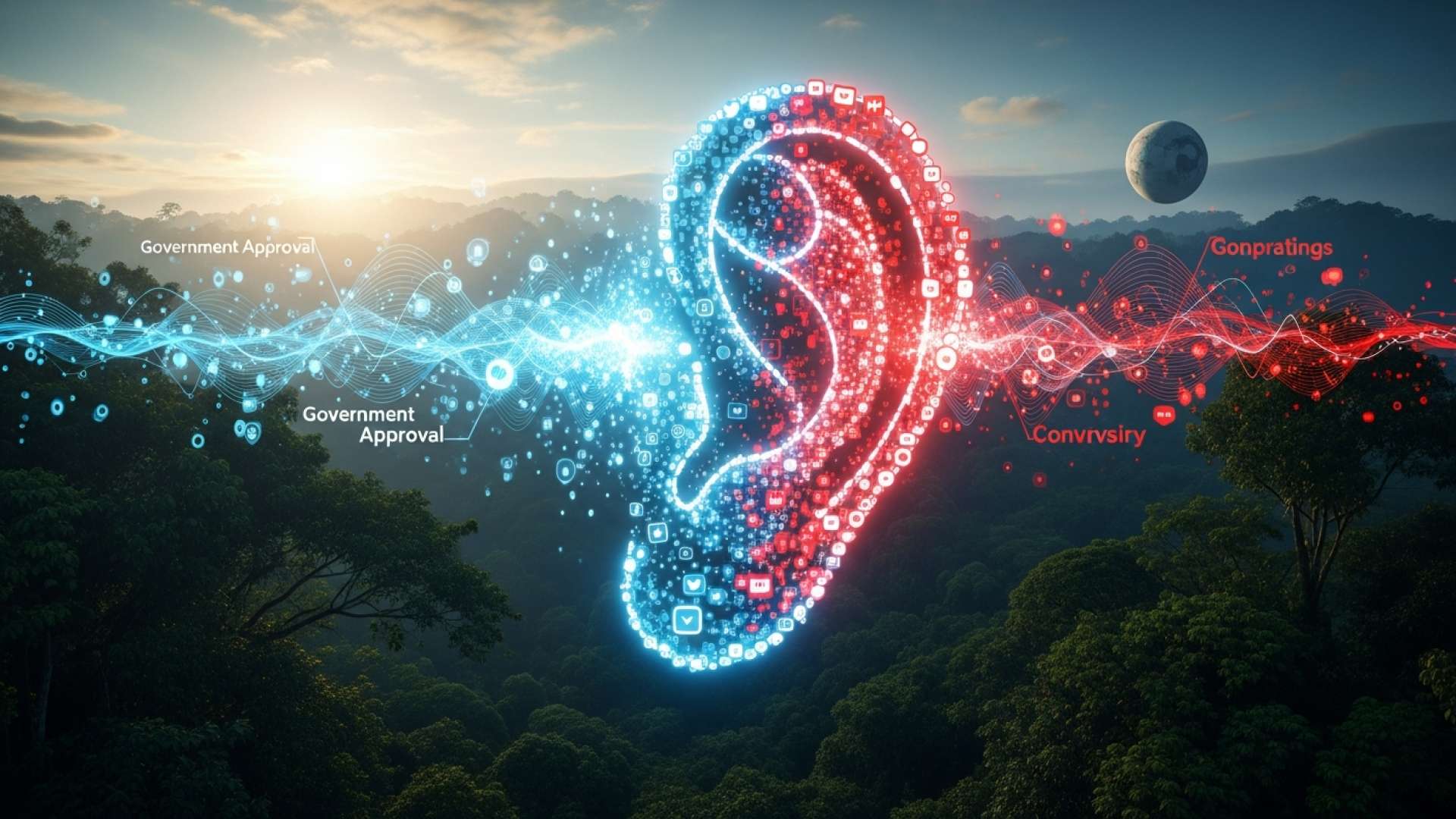 Los debates sobre la inmunidad y la subasta del espectro dominan el discurso en línea en Costa Rica