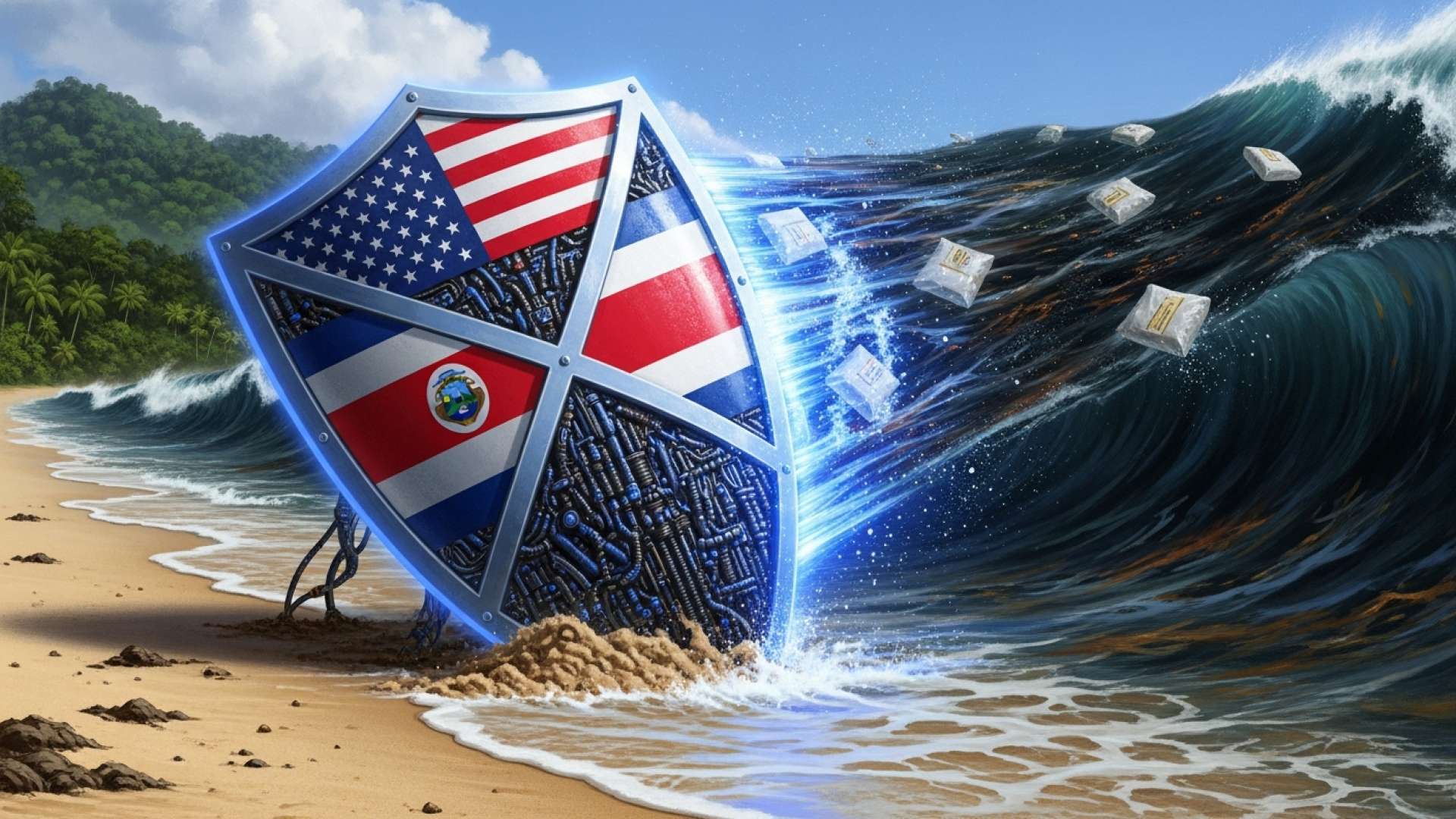 Operaciones conjuntas logran el récord de 38 toneladas de cocaína en Costa Rica