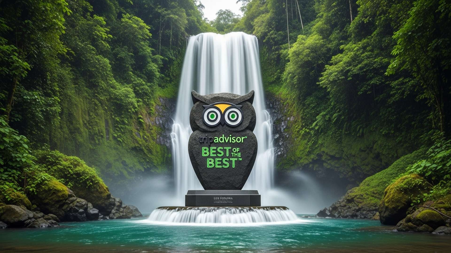 La catarata de La Fortuna, entre los mejores destinos del mundo