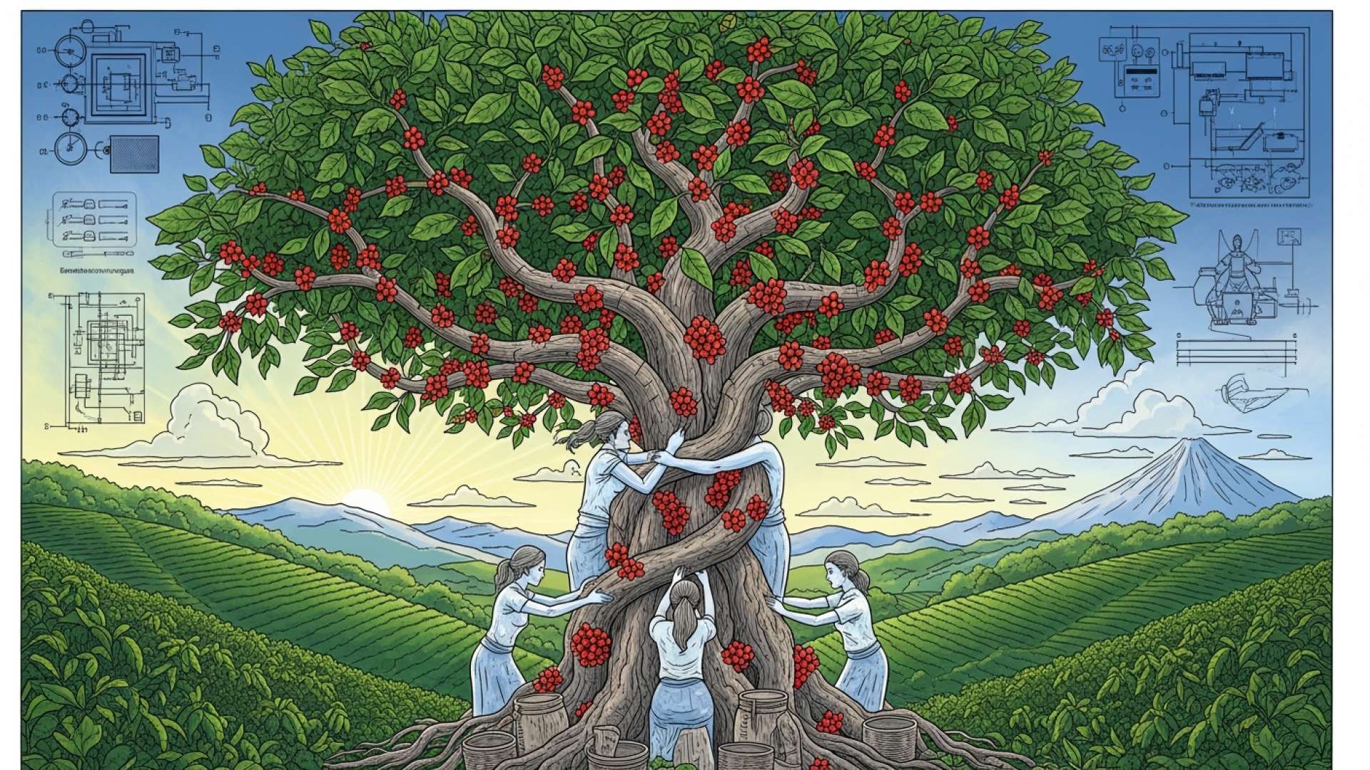 Una cumbre histórica empodera a las mujeres del café costarricense