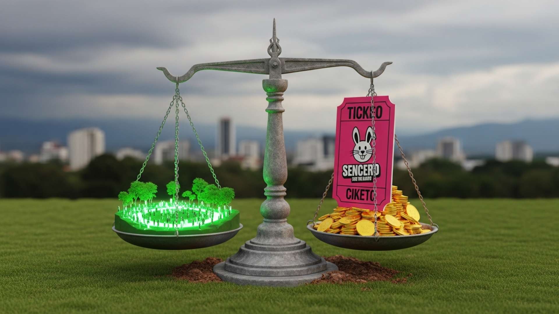 Una laguna legal permite a los funcionarios aparcar en un concierto VIP