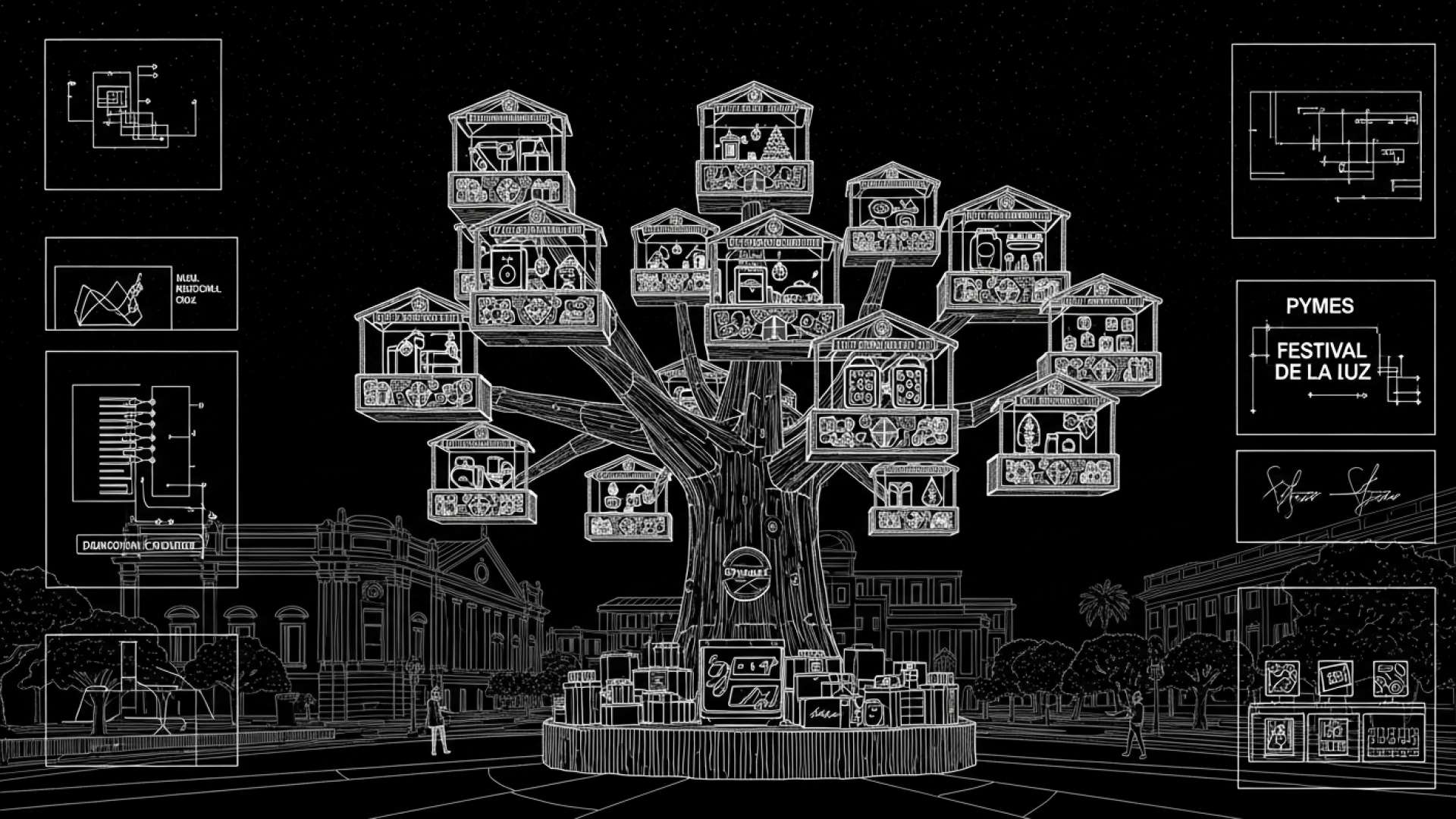 Una gran feria navideña impulsa el pequeño comercio de San José