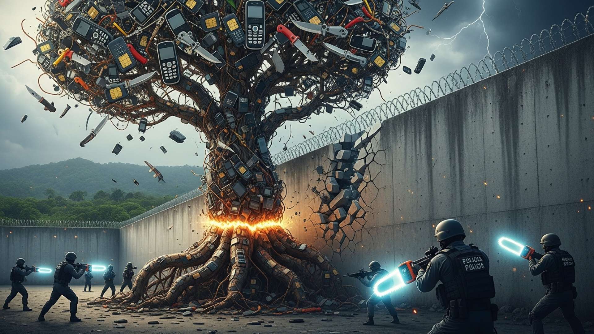 Un gran operativo de seguridad en La Reforma destapa la corrupción interna