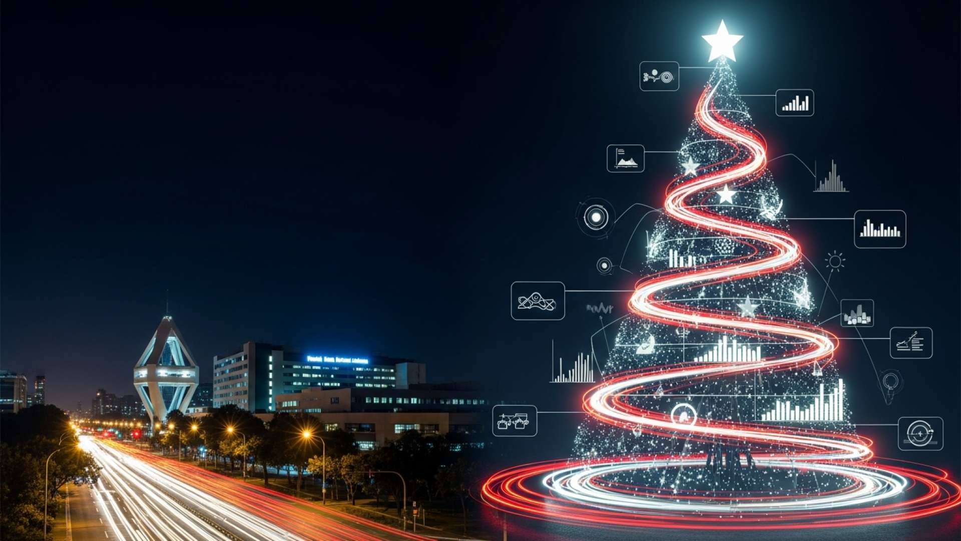 Importante plan de tráfico para el encendido del árbol del Hospital Infantil