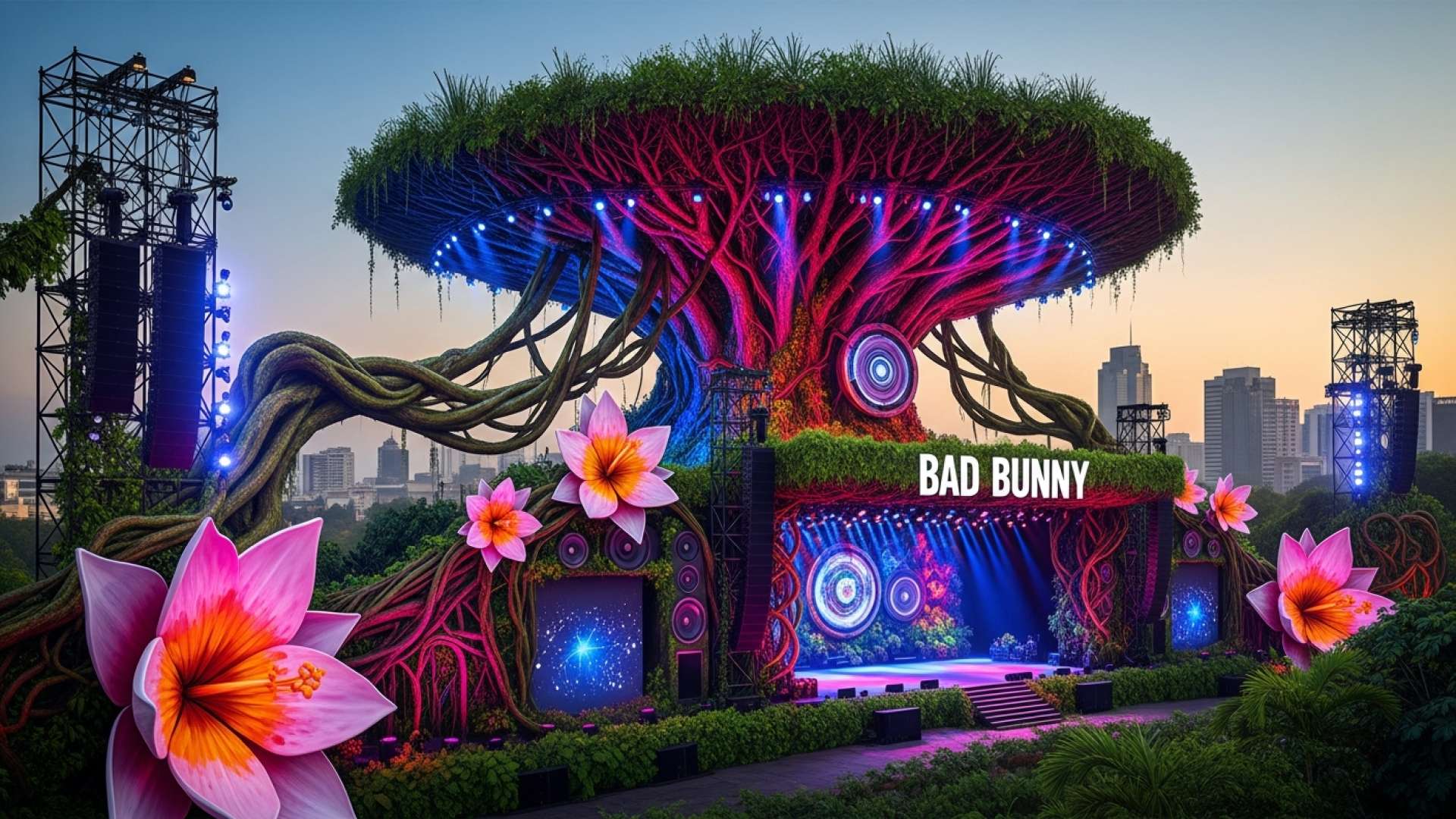 Más que música Bad Bunny inspira al público de San José